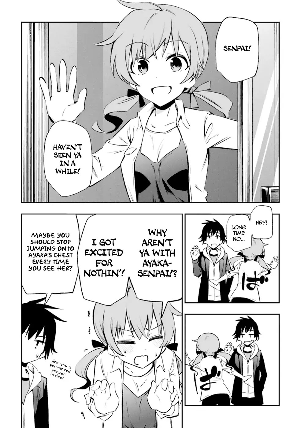Urami Koi, Koi, Urami Koi. Chapter 14 page 21 - Chapter 14: Curiosity Killed More than Just the Cat