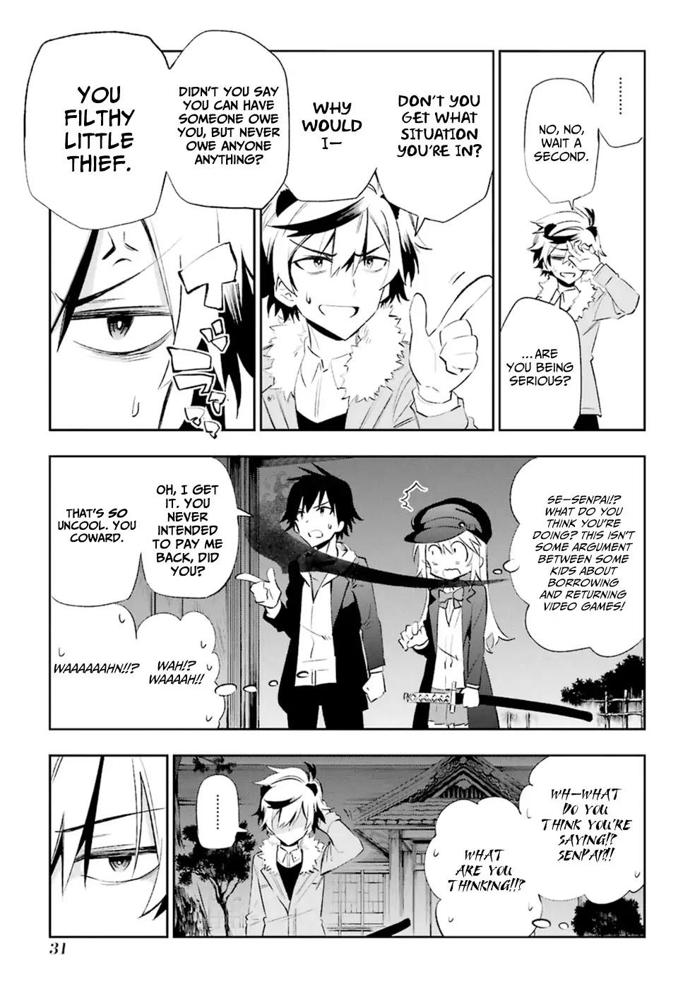 Urami Koi, Koi, Urami Koi. Chapter 15 page 34 - Chapter 15: The Crying Cat Cannot Hunt Down the Weasel
