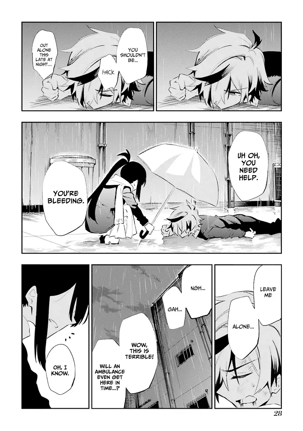 Urami Koi, Koi, Urami Koi. Chapter 19 page 30 - Chapter 19: The Fleeing Weasel and the House Cat