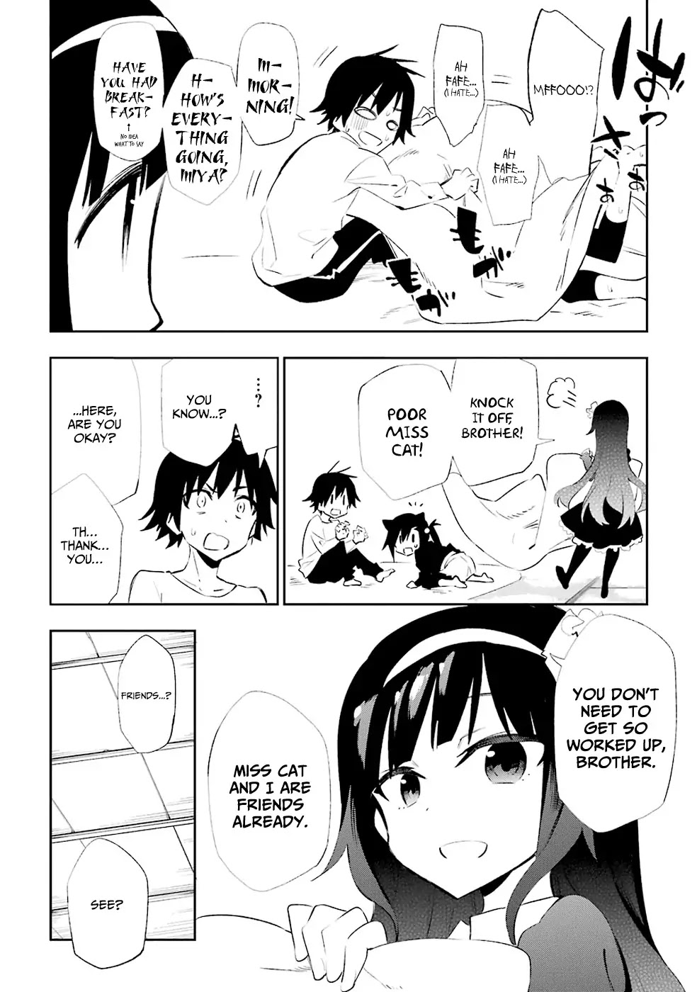 Urami Koi, Koi, Urami Koi. Chapter 19 page 34 - Chapter 19: The Fleeing Weasel and the House Cat