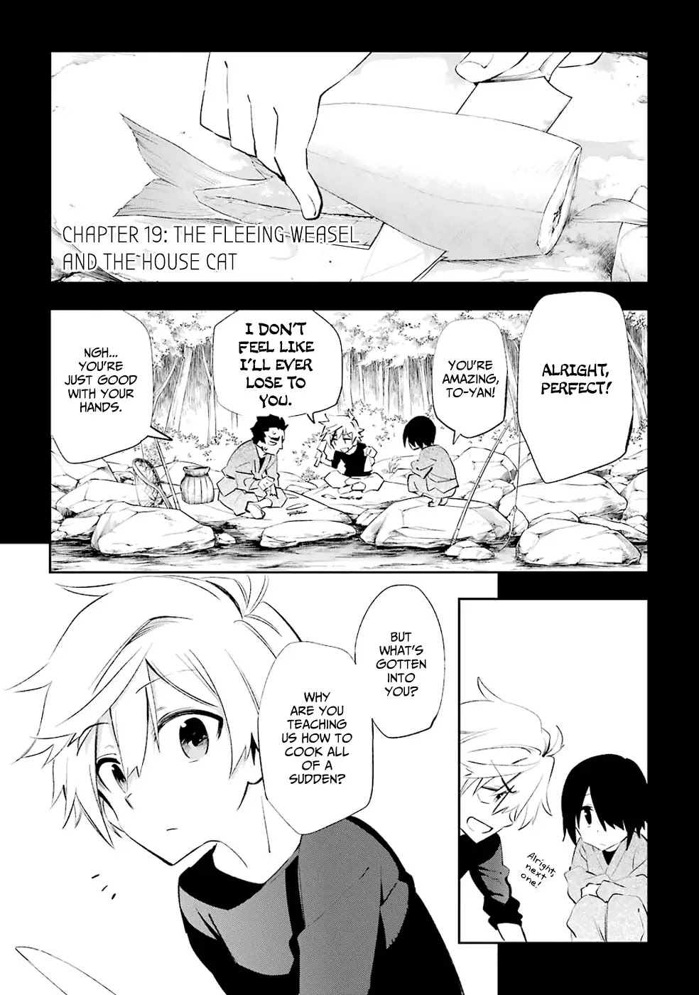 Urami Koi, Koi, Urami Koi. Chapter 19 page 7 - Chapter 19: The Fleeing Weasel and the House Cat