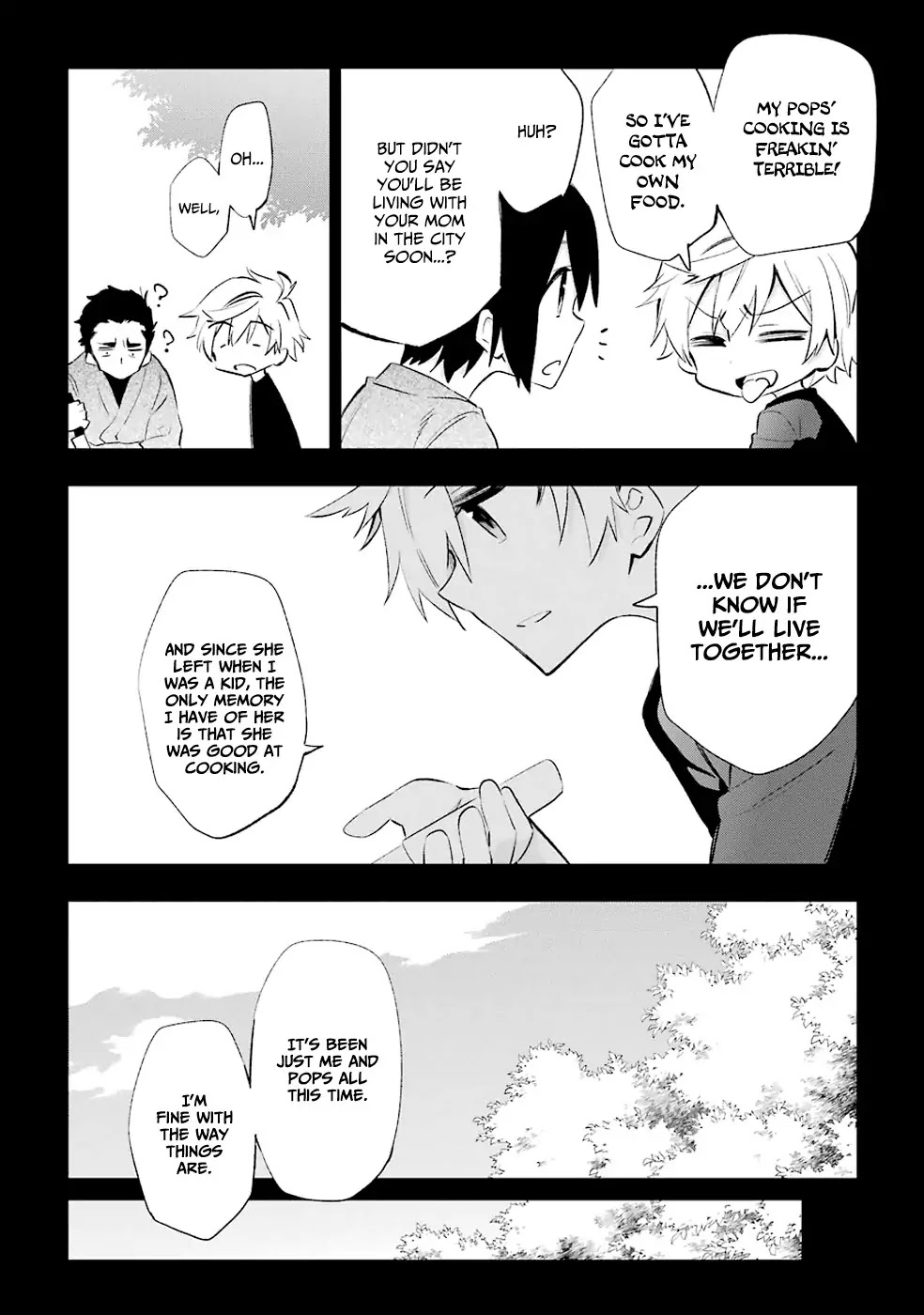 Urami Koi, Koi, Urami Koi. Chapter 19 page 8 - Chapter 19: The Fleeing Weasel and the House Cat