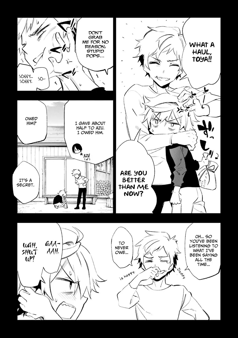 Urami Koi, Koi, Urami Koi. Chapter 19 page 9 - Chapter 19: The Fleeing Weasel and the House Cat