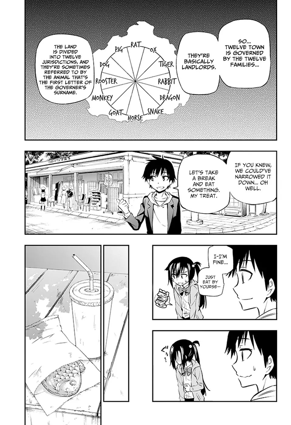 Urami Koi, Koi, Urami Koi. Chapter 2 page 13 - Chapter 2: A Cornered Rat Will Even Bite a Rat