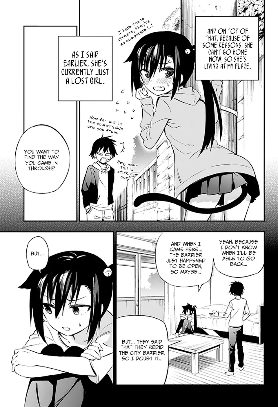 Urami Koi, Koi, Urami Koi. Chapter 2 page 3 - Chapter 2: A Cornered Rat Will Even Bite a Rat