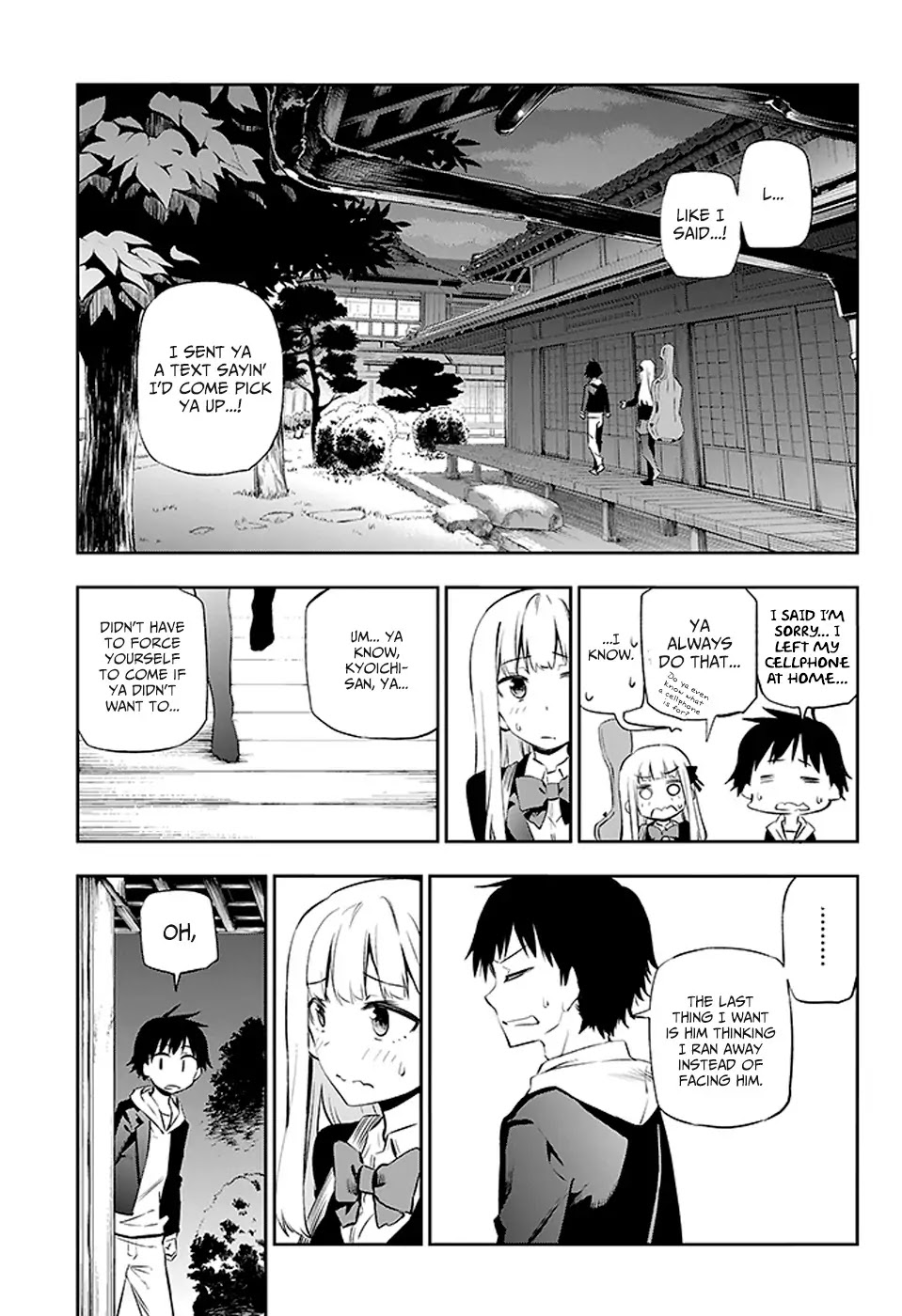 Urami Koi, Koi, Urami Koi. Chapter 2 page 36 - Chapter 2: A Cornered Rat Will Even Bite a Rat