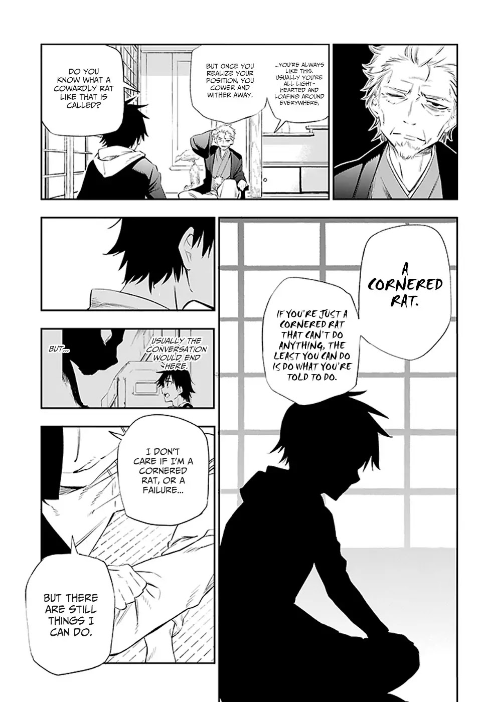 Urami Koi, Koi, Urami Koi. Chapter 2 page 42 - Chapter 2: A Cornered Rat Will Even Bite a Rat