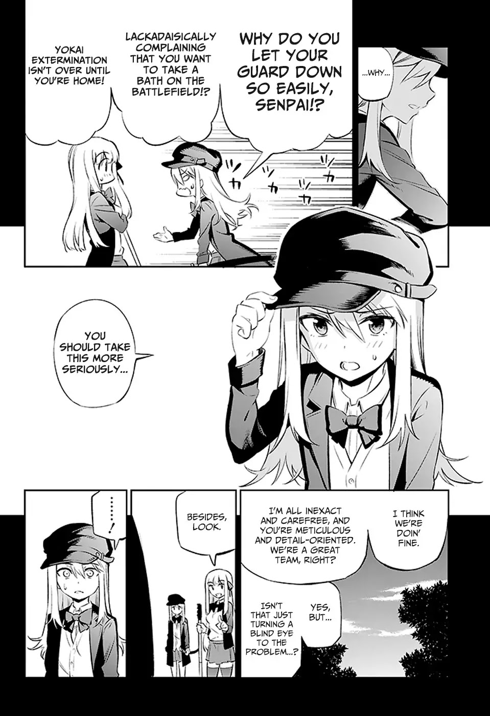 Urami Koi, Koi, Urami Koi. Chapter 2 page 8 - Chapter 2: A Cornered Rat Will Even Bite a Rat