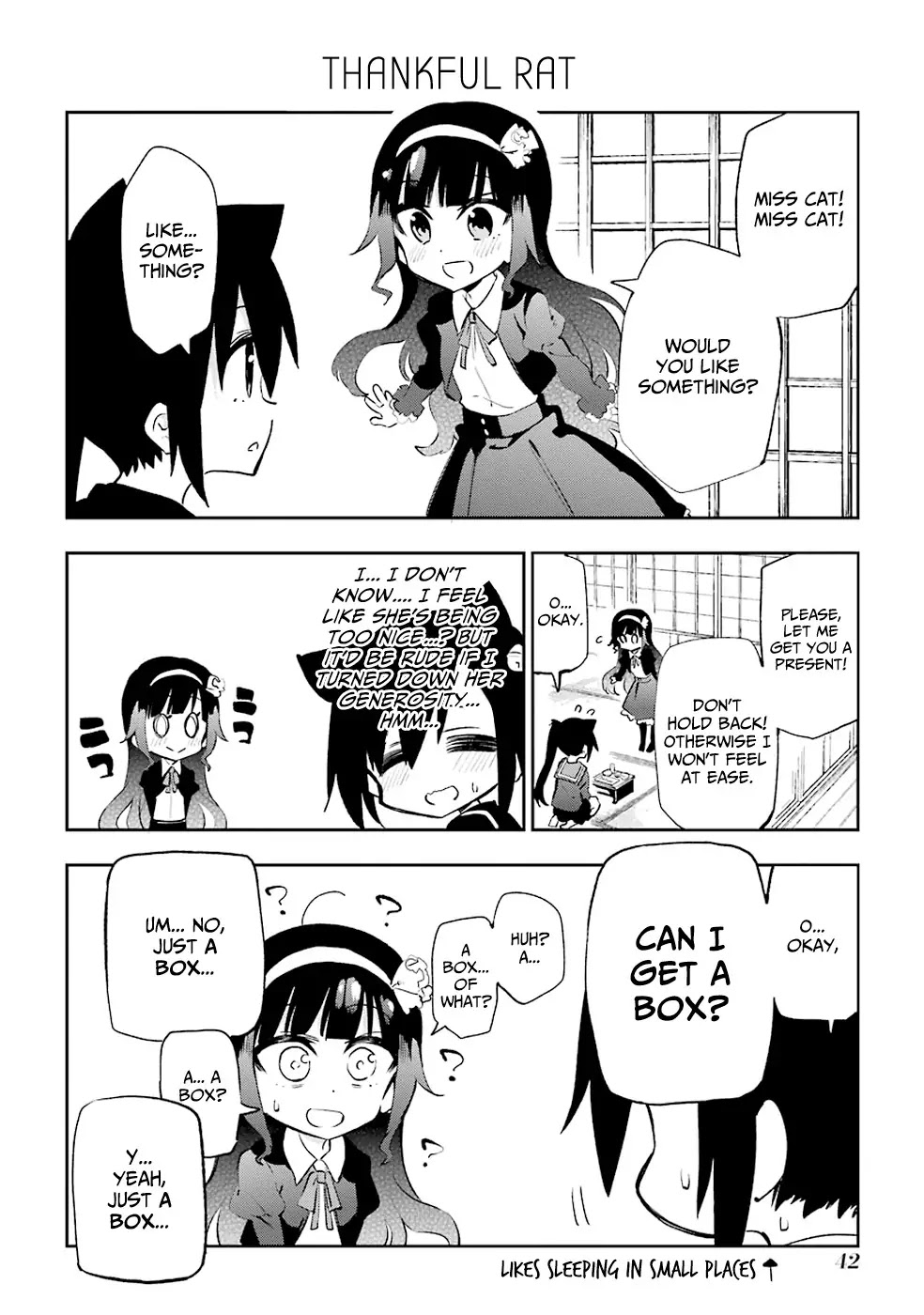 Urami Koi, Koi, Urami Koi. Chapter 20 page 8 - Chapter 20: The Rat, the Dog, the Boar, the Cat, and Sato-san