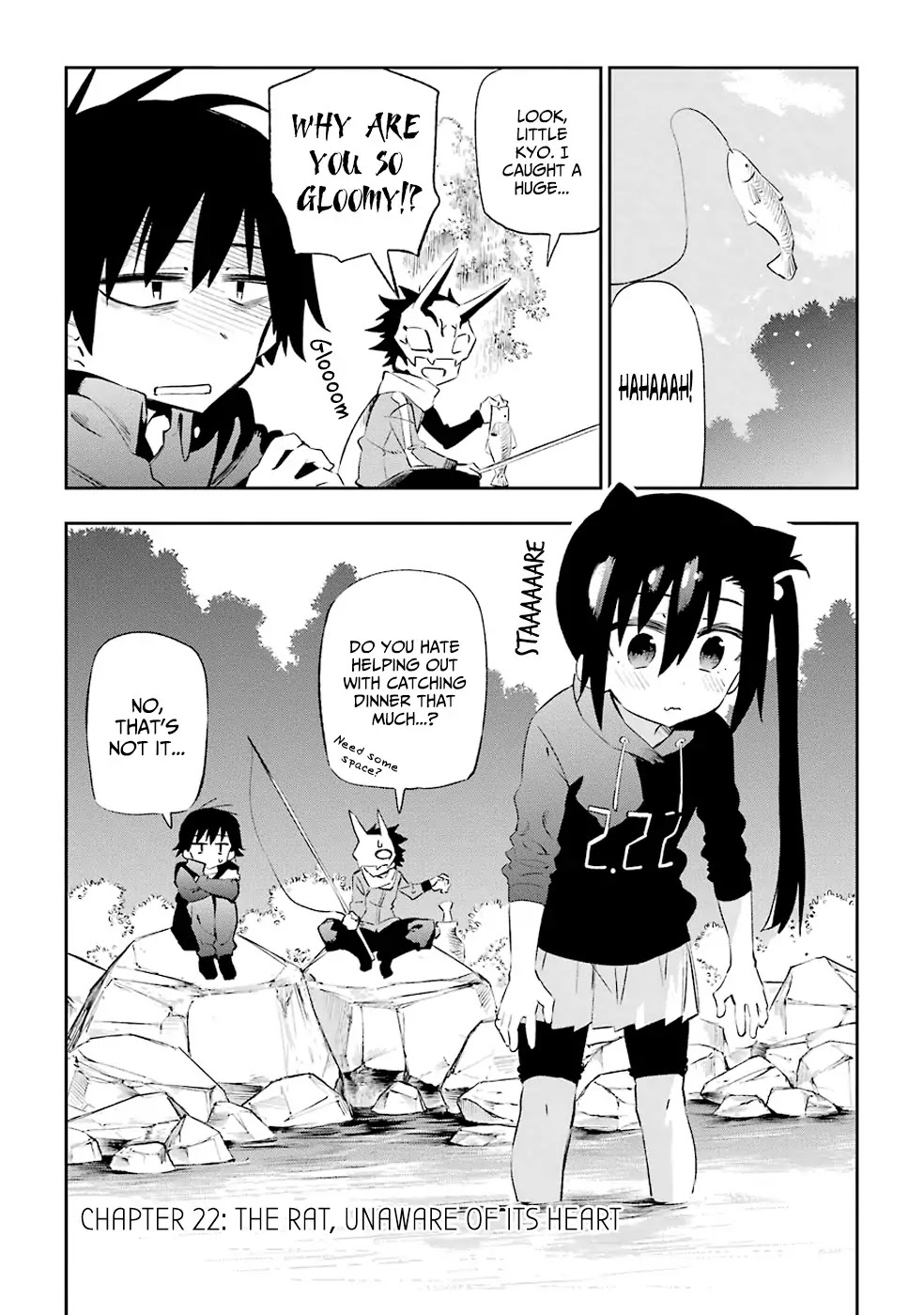 Urami Koi, Koi, Urami Koi. Chapter 22 page 1 - Chapter 22: The Rat, Unaware of Its Heart