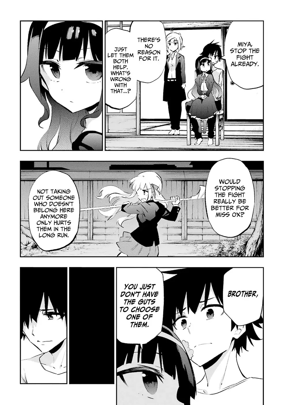 Urami Koi, Koi, Urami Koi. Chapter 24 page 15 - Chapter 24: The Battle of the Cat and the Ox