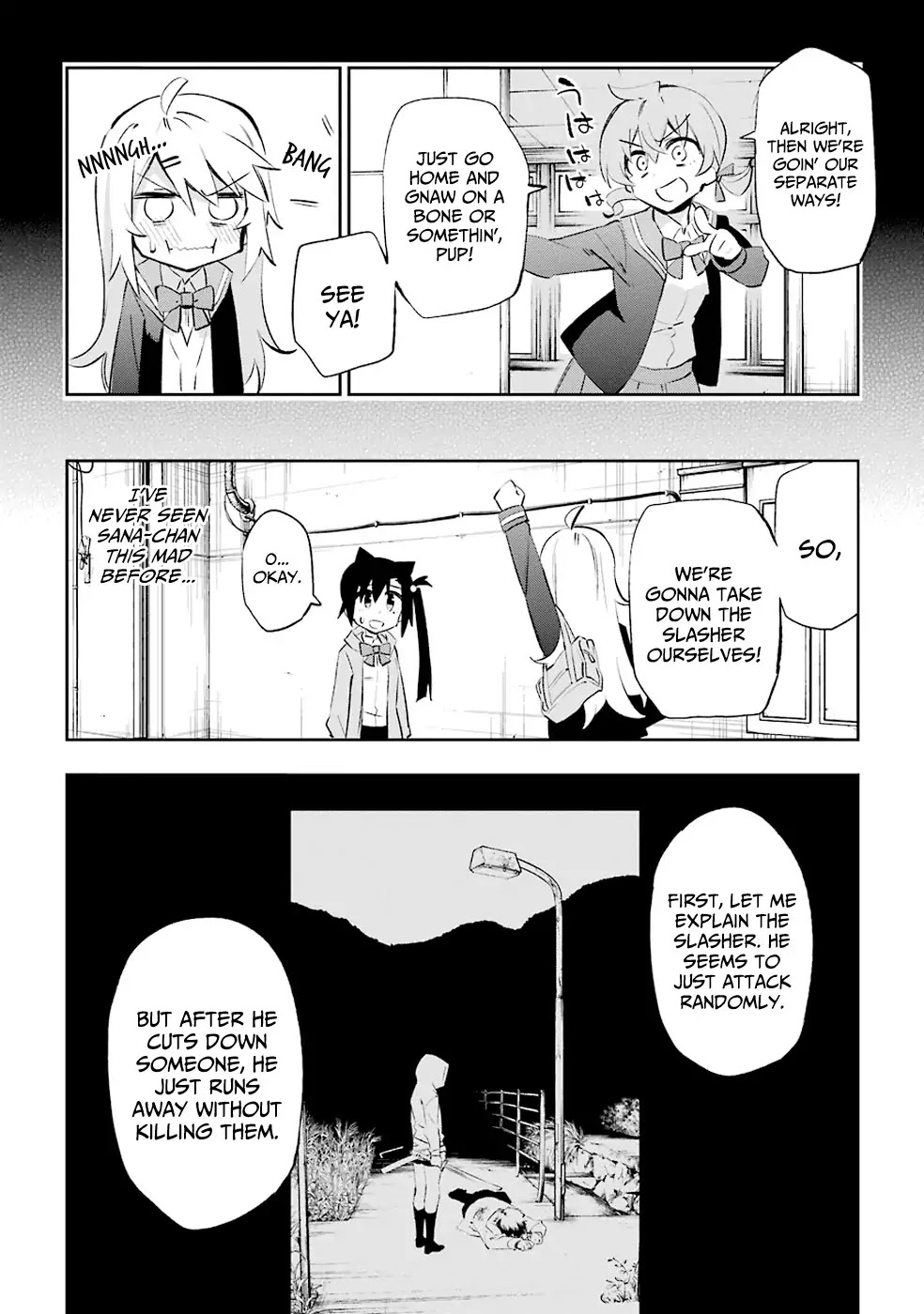 Urami Koi, Koi, Urami Koi. Chapter 25 page 24 - Chapter 25: The Biggest Slasher is Always the One that Gets Away