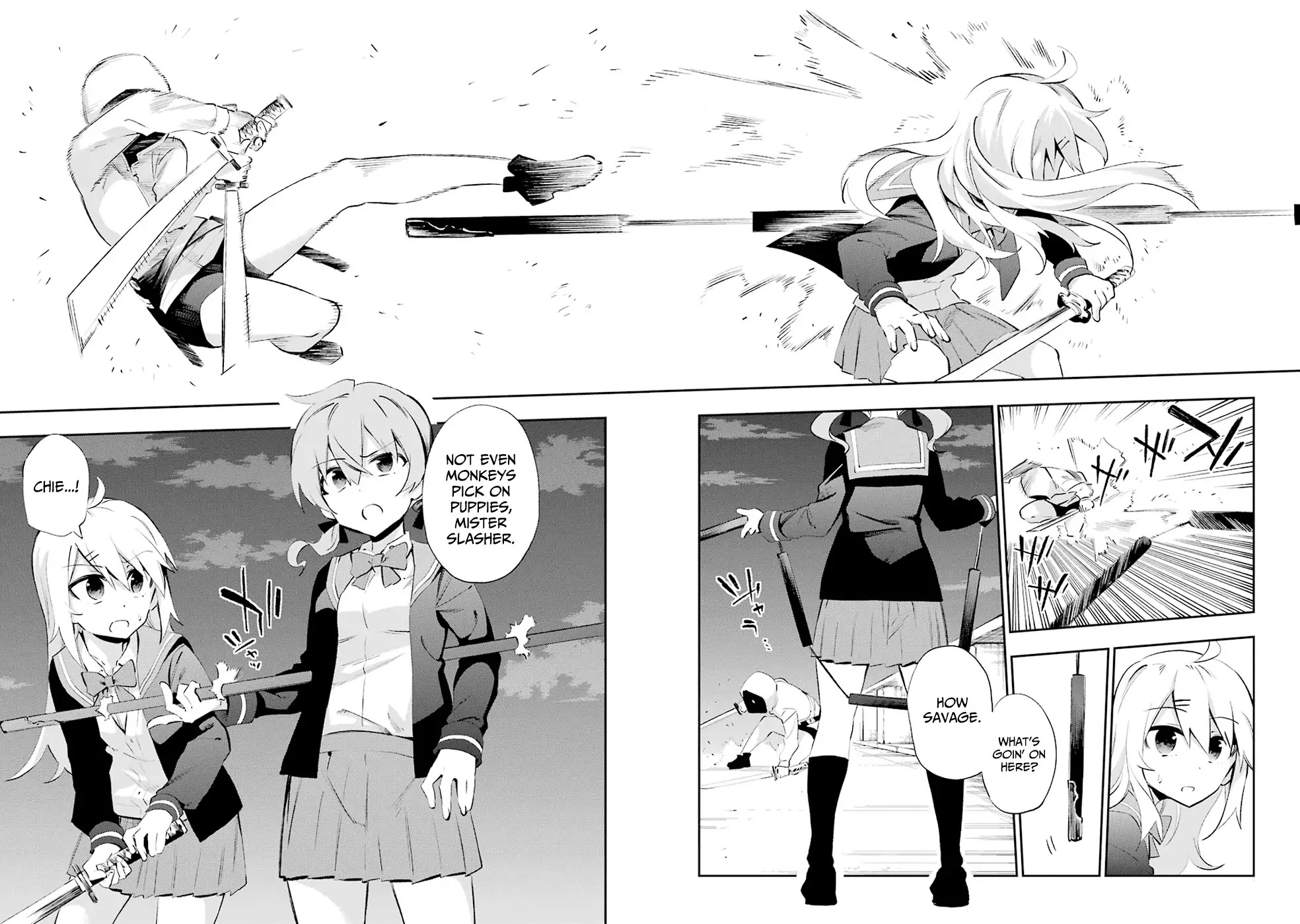 Urami Koi, Koi, Urami Koi. Chapter 26 page 22 - Chapter 26: Even the Cat Would Not Interfere in a Fight Between a Dog and a Monkey
