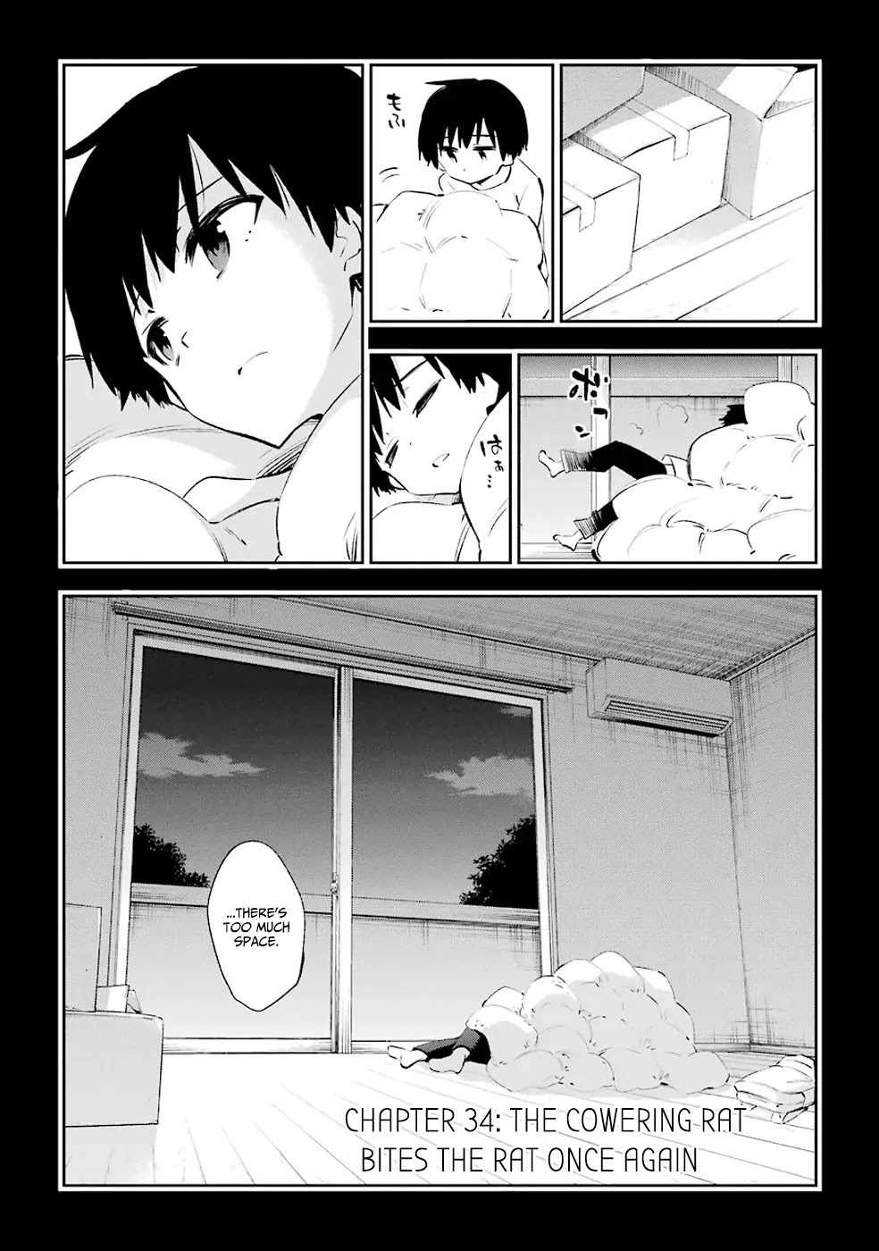 Urami Koi, Koi, Urami Koi. Chapter 34 page 2 - Chapter 34: The Cowering Rat Bites the Raw Once Again