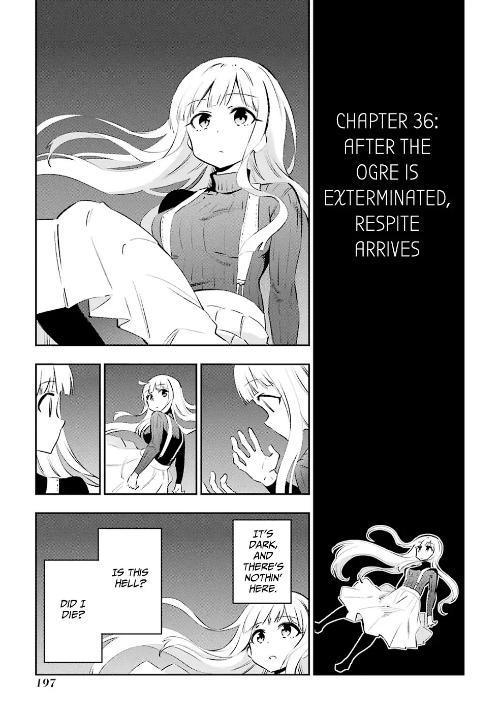 Urami Koi, Koi, Urami Koi. Chapter 36 page 1 - Chapter 36: After the Ogre is Exterminated, Respite Arrives