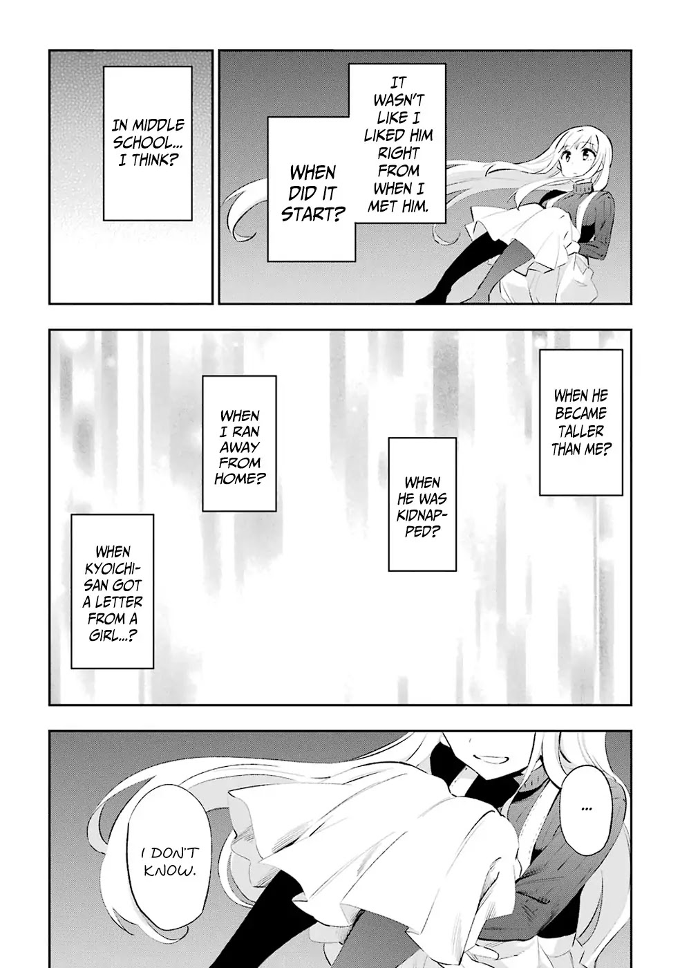 Urami Koi, Koi, Urami Koi. Chapter 36 page 4 - Chapter 36: After the Ogre is Exterminated, Respite Arrives