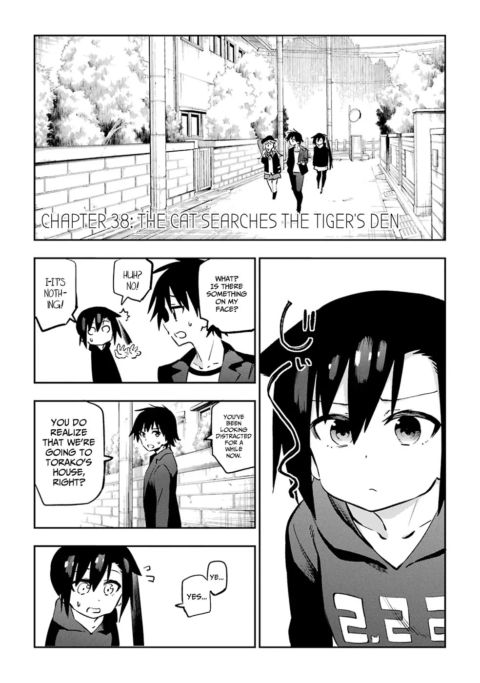 Urami Koi, Koi, Urami Koi. Chapter 38 page 1 - Chapter 38: The Cat Searches the Tiger's Den