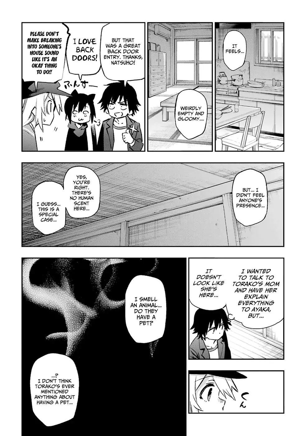 Urami Koi, Koi, Urami Koi. Chapter 38 page 9 - Chapter 38: The Cat Searches the Tiger's Den