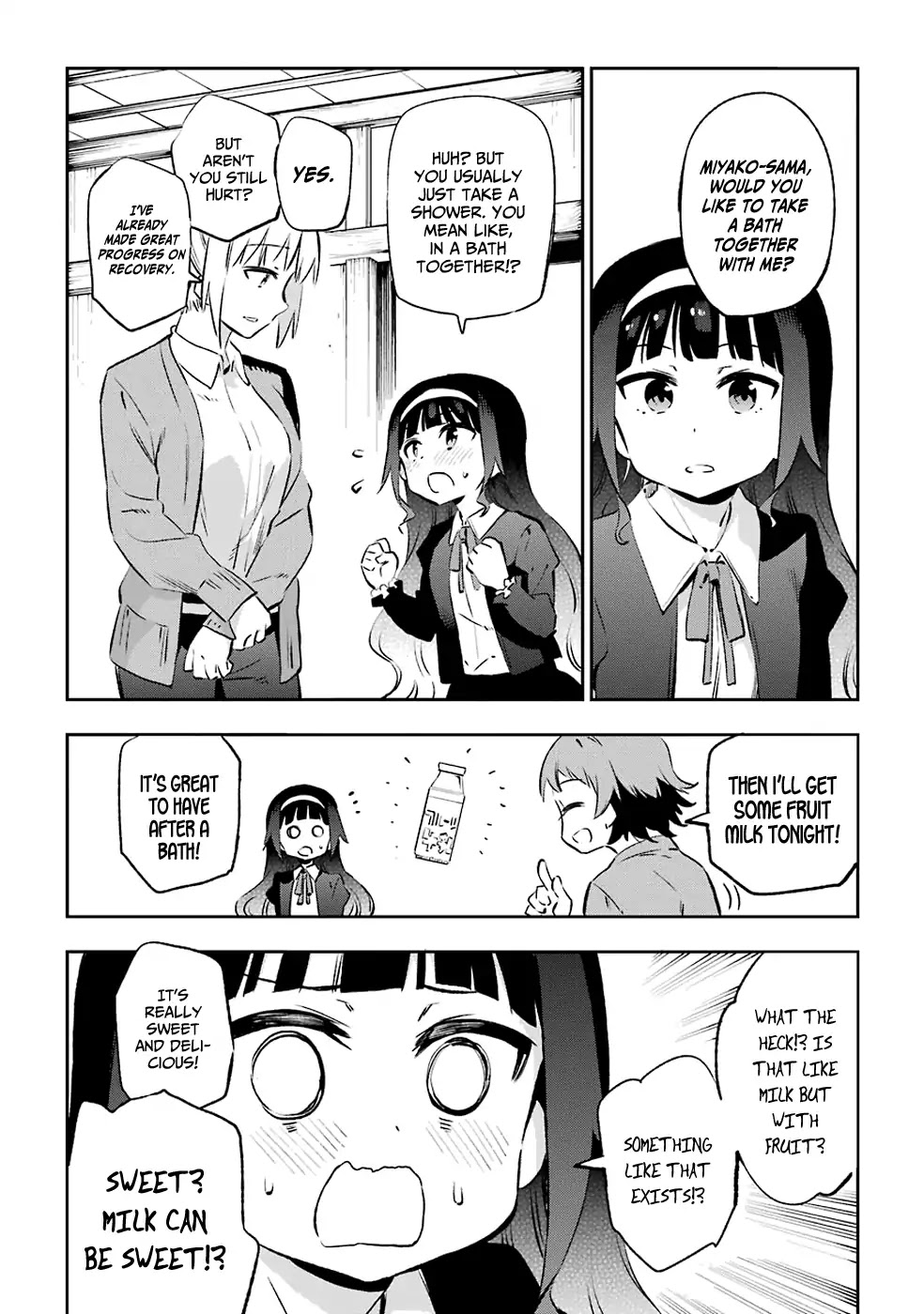 Urami Koi, Koi, Urami Koi. Chapter 41 page 12 - Chapter 41: Catnip For The Cat, Hot Springs For The Beasts