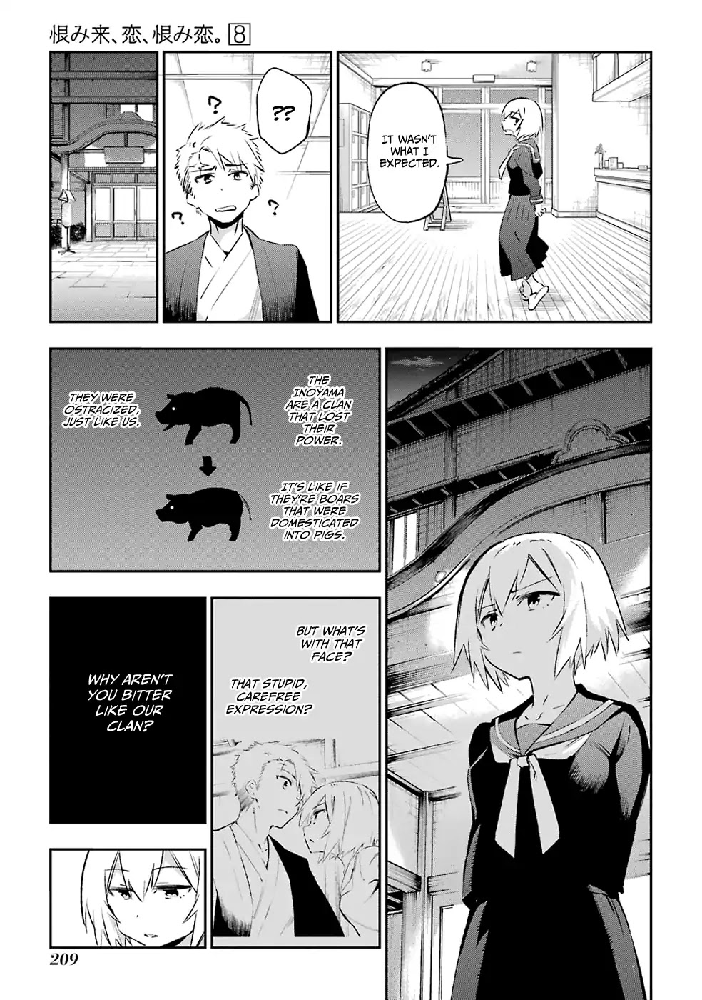 Urami Koi, Koi, Urami Koi. Chapter 42 page 13 - Chapter 42: The Rat Before The Cat