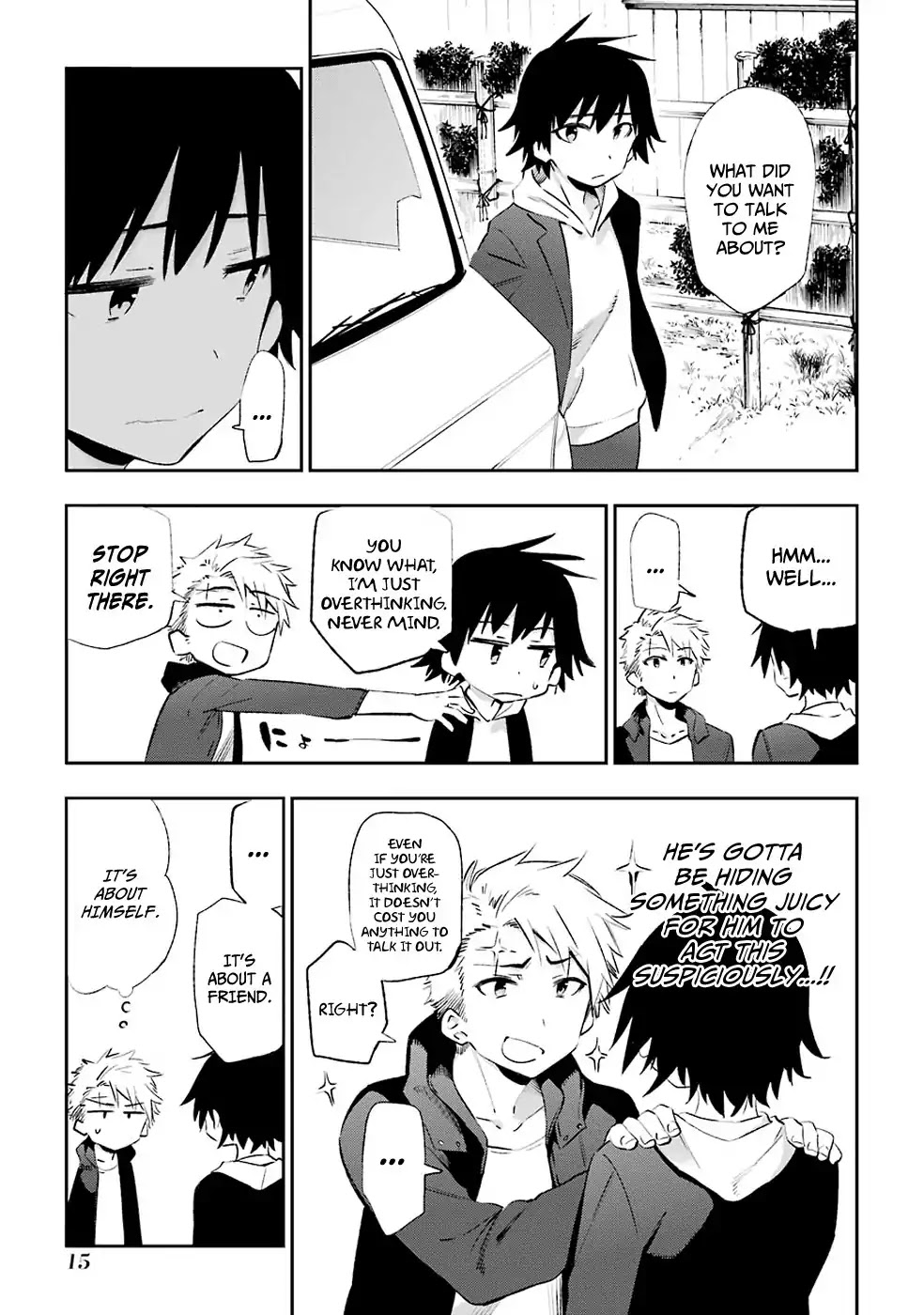 Urami Koi, Koi, Urami Koi. Chapter 43 page 17 - Chapter 43: The Hurried Rat Gets Lost in the Hole
