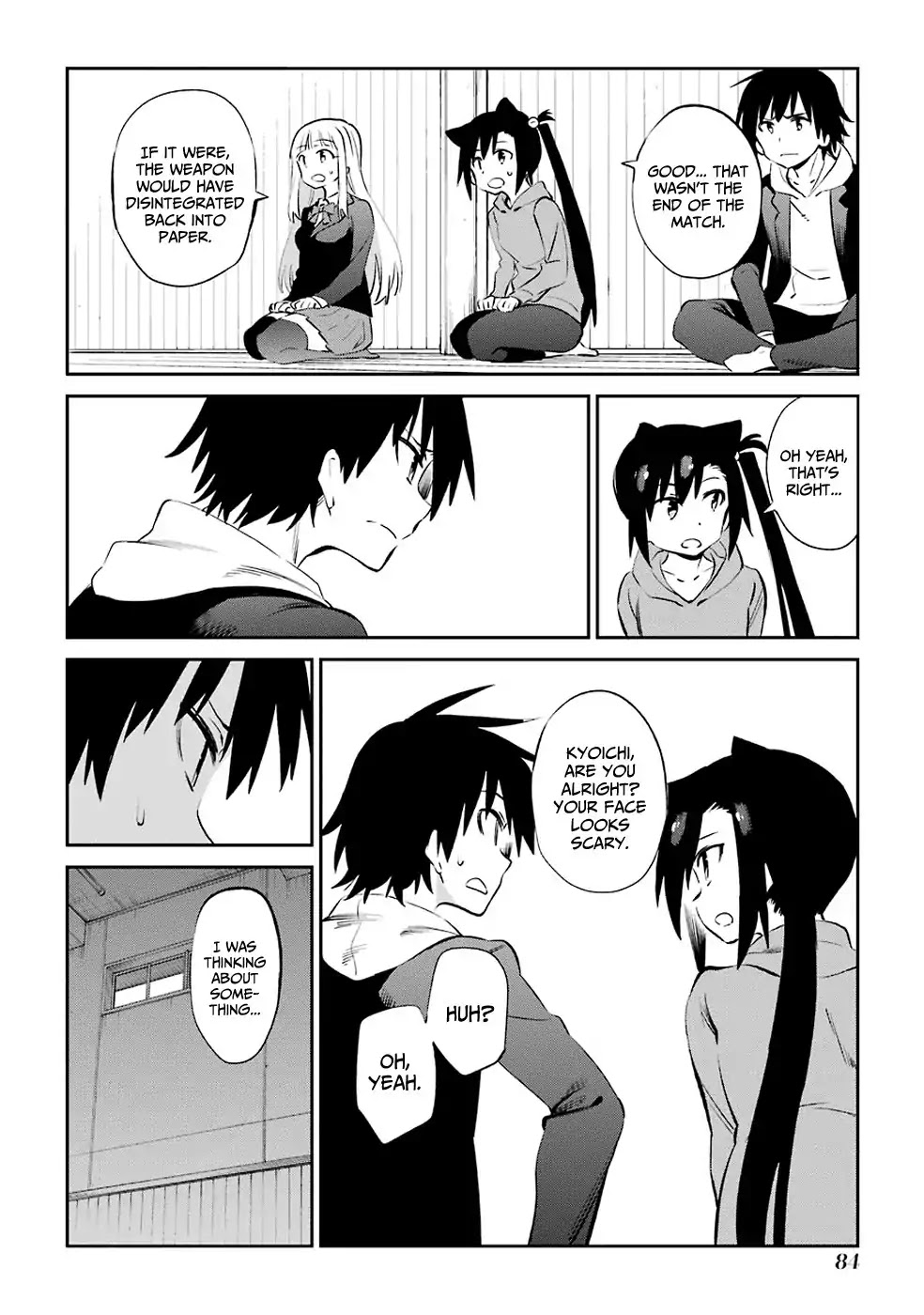 Urami Koi, Koi, Urami Koi. Chapter 45 page 16 - Chapter 45: You Should Talk with the Rat, but Fight with the Horse (Part 2)