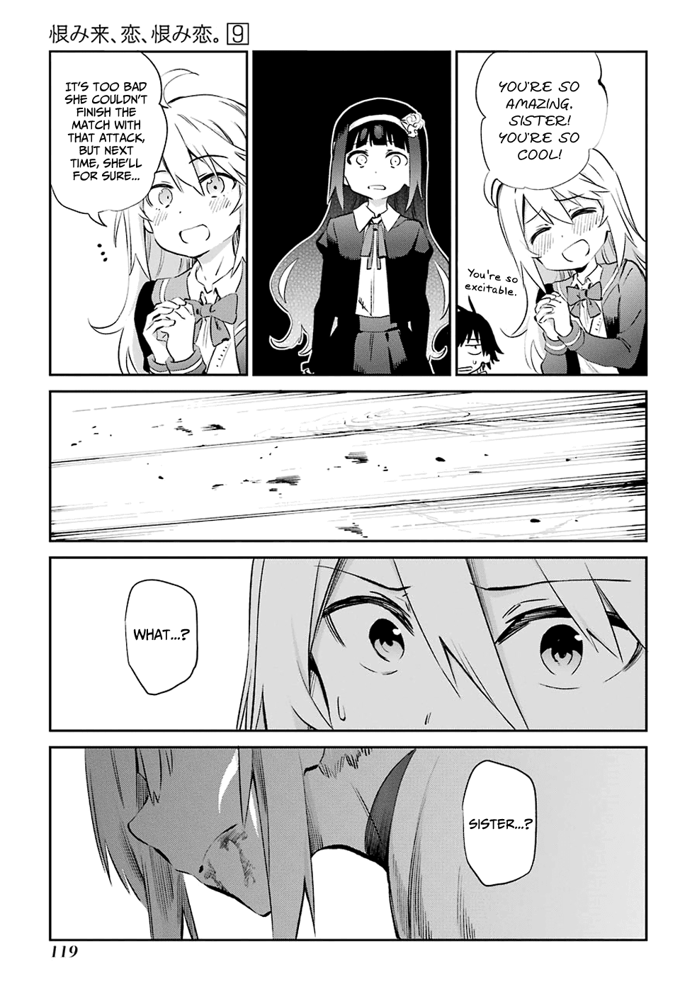 Urami Koi, Koi, Urami Koi. Chapter 46 page 22 - Chapter 46: You Should Talk with the Rat, but Fight with the Horse (Part 3)