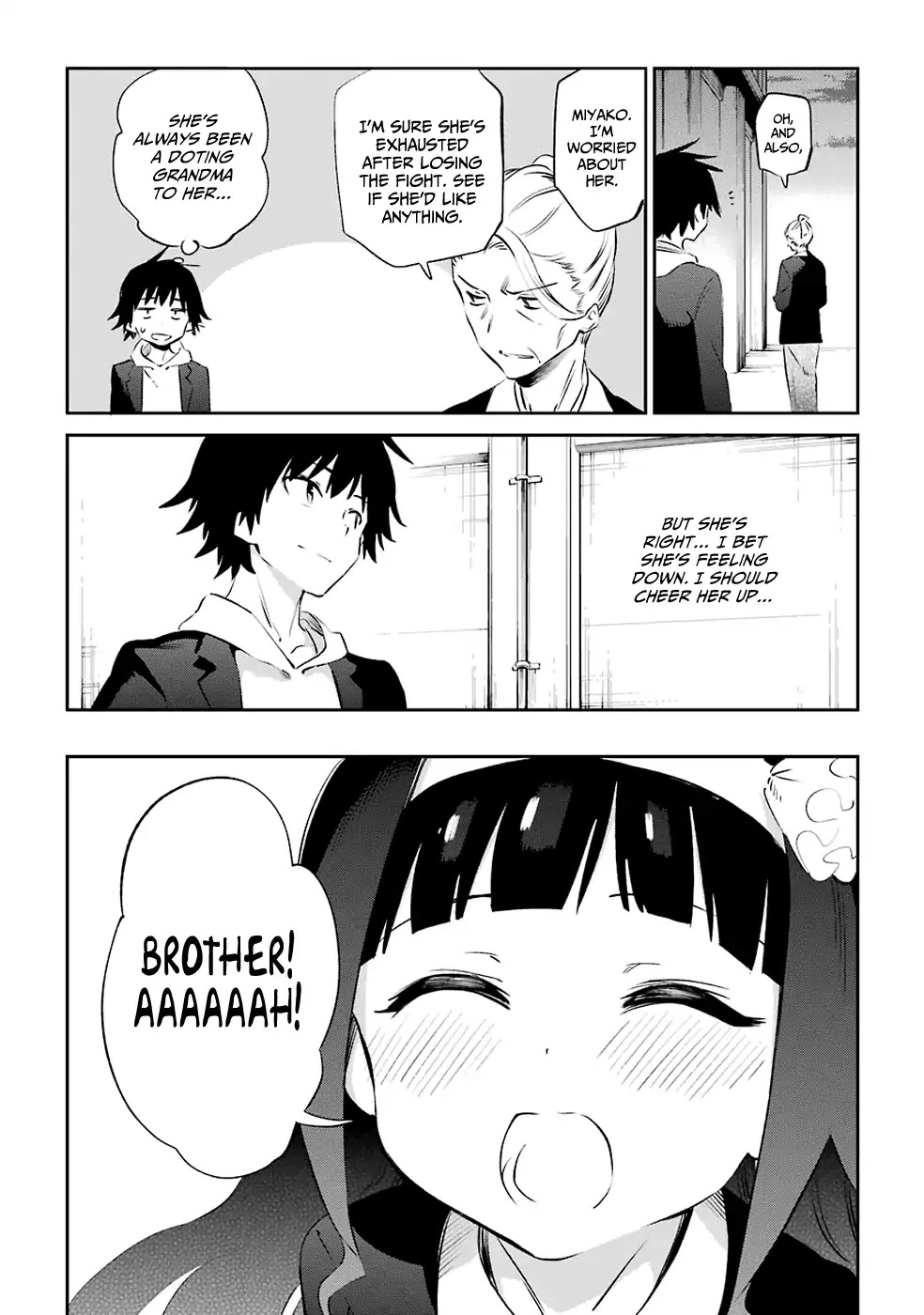 Urami Koi, Koi, Urami Koi. Chapter 47 page 19 - Chapter 47: A Rat Unseen For Three Days Will Change Dramatically