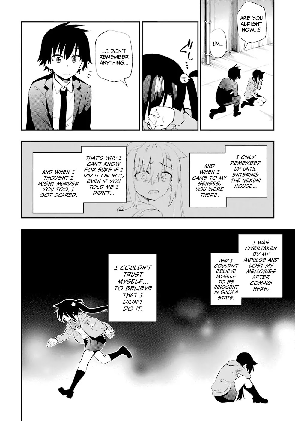 Urami Koi, Koi, Urami Koi. Chapter 5 page 36 - Chapter 5: The Cat that Doesn't Hunt the Rat, and the Rat that Chases the Cat