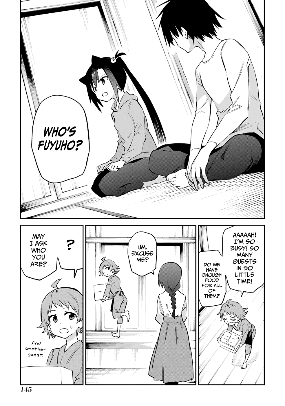 Urami Koi, Koi, Urami Koi. Chapter 52 page 35 - Chapter 52: The Weasel Comes Together with the Horse