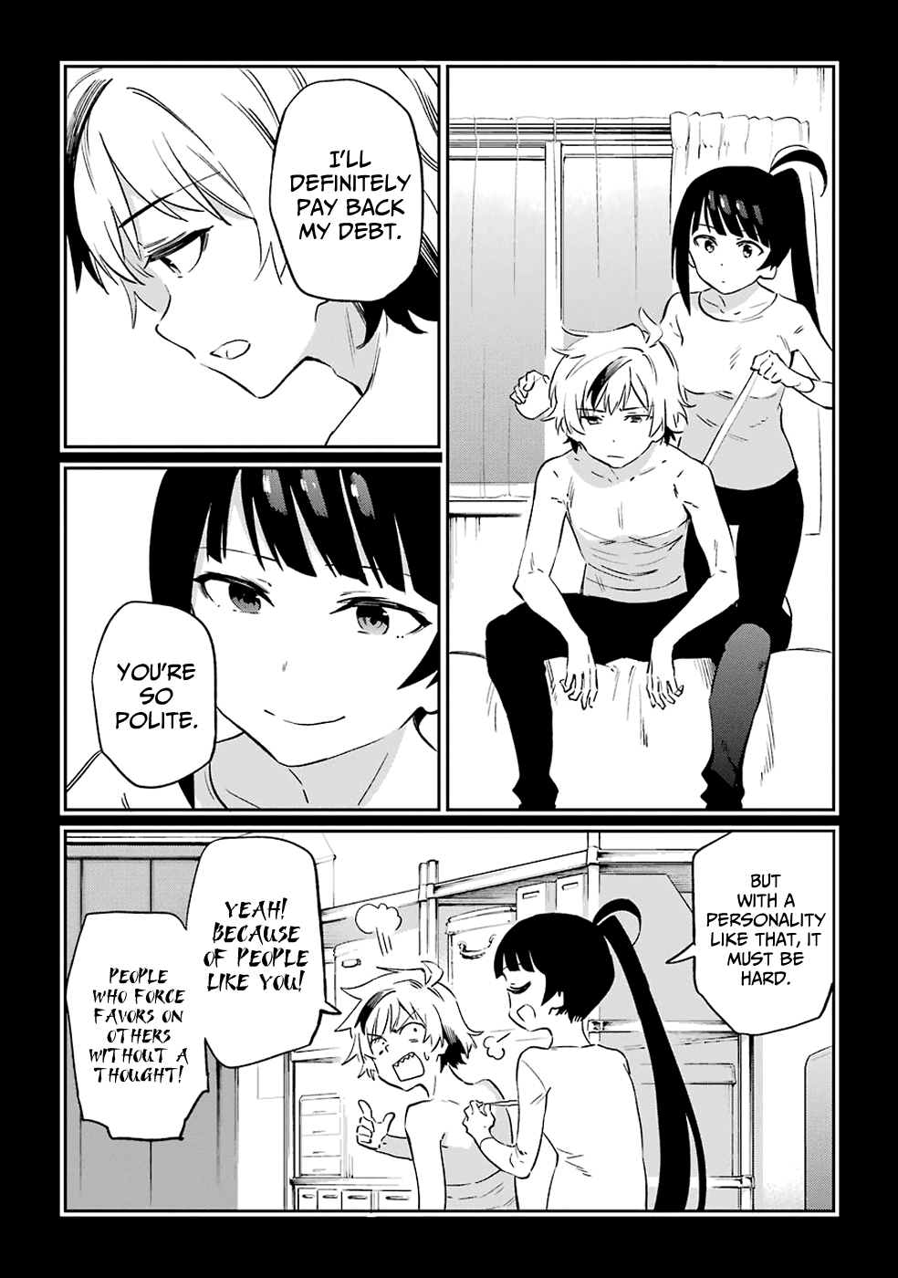Urami Koi, Koi, Urami Koi. Chapter 52 page 4 - Chapter 52: The Weasel Comes Together with the Horse