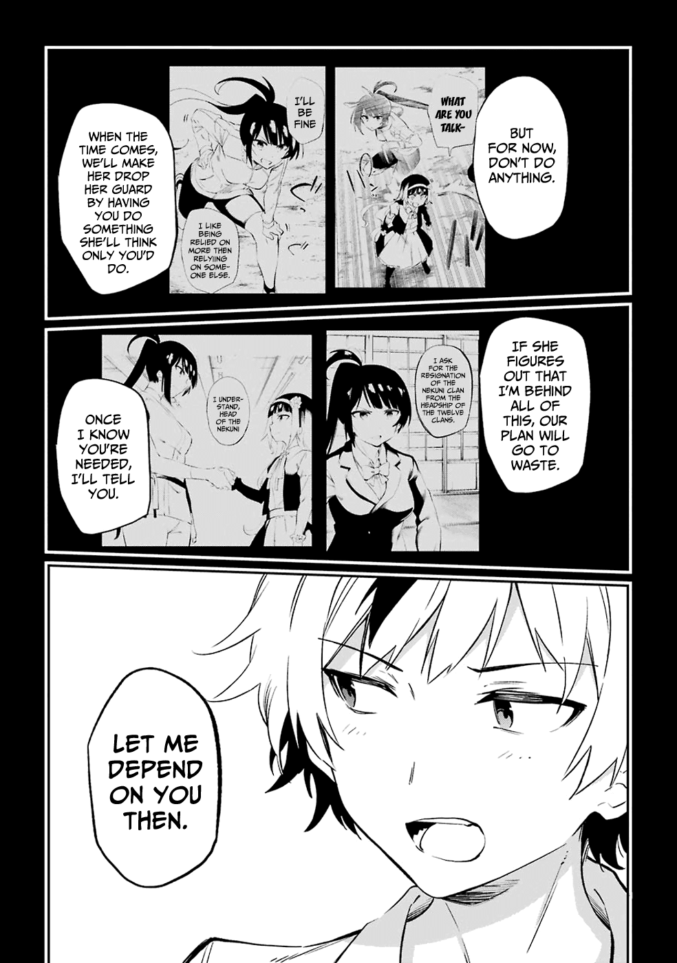 Urami Koi, Koi, Urami Koi. Chapter 52 page 7 - Chapter 52: The Weasel Comes Together with the Horse