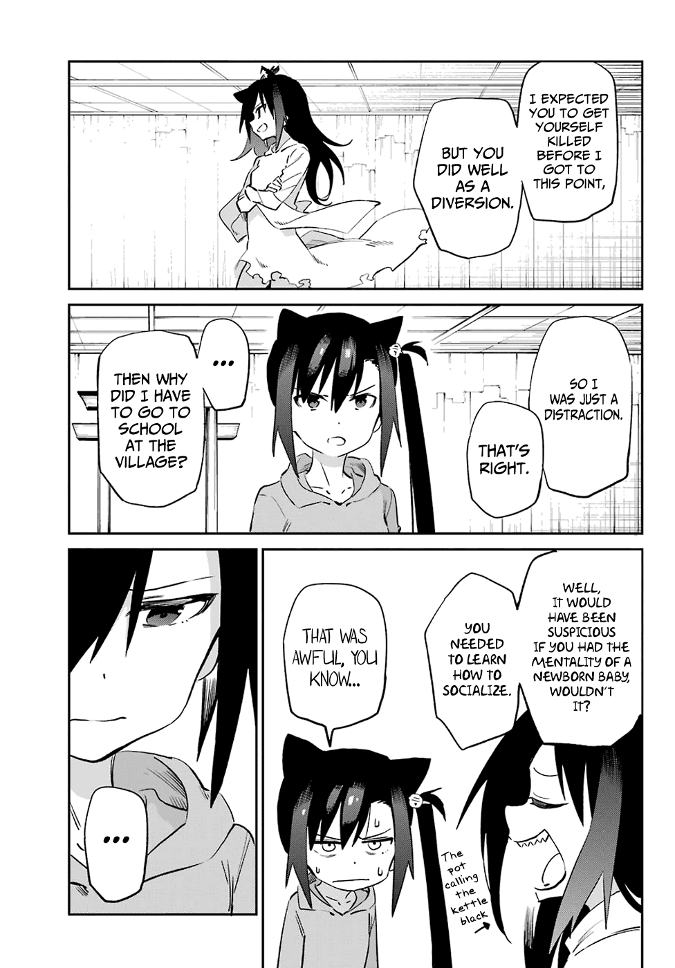 Urami Koi, Koi, Urami Koi. Chapter 54 page 21 - Chapter 54: Battle of the Cats