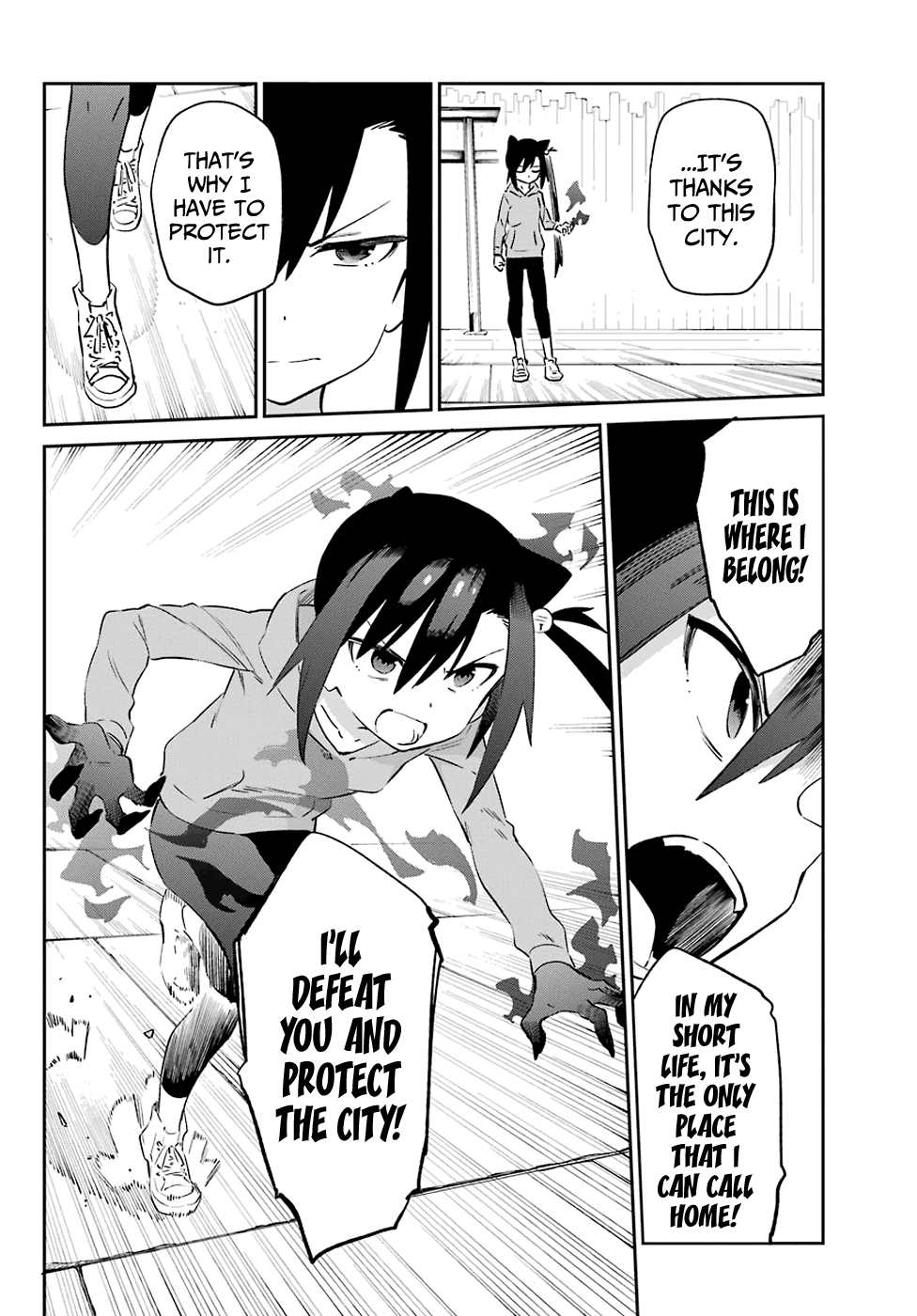 Urami Koi, Koi, Urami Koi. Chapter 54 page 24 - Chapter 54: Battle of the Cats