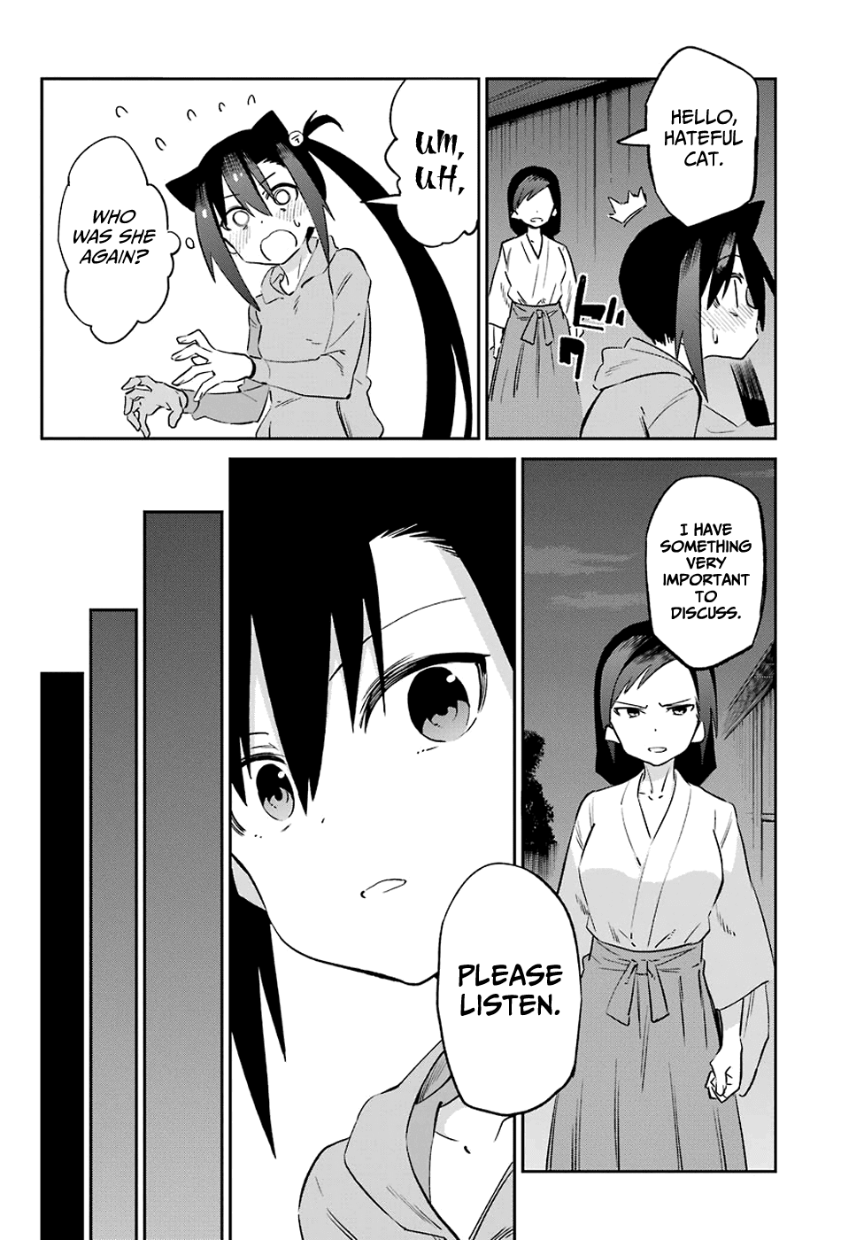 Urami Koi, Koi, Urami Koi. Chapter 54 page 6 - Chapter 54: Battle of the Cats
