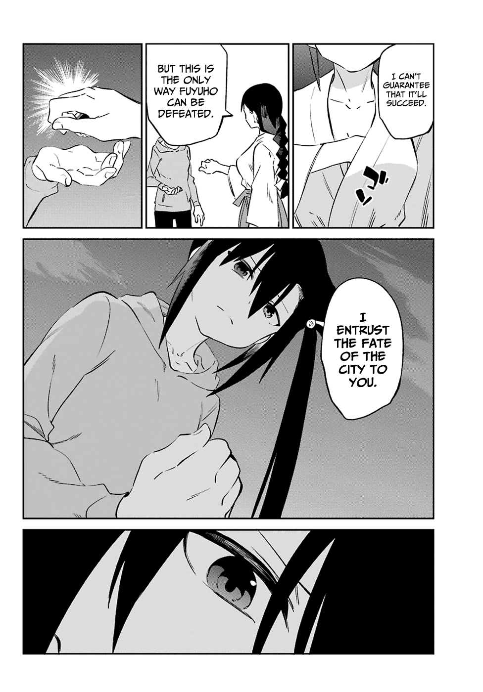 Urami Koi, Koi, Urami Koi. Chapter 54 page 8 - Chapter 54: Battle of the Cats