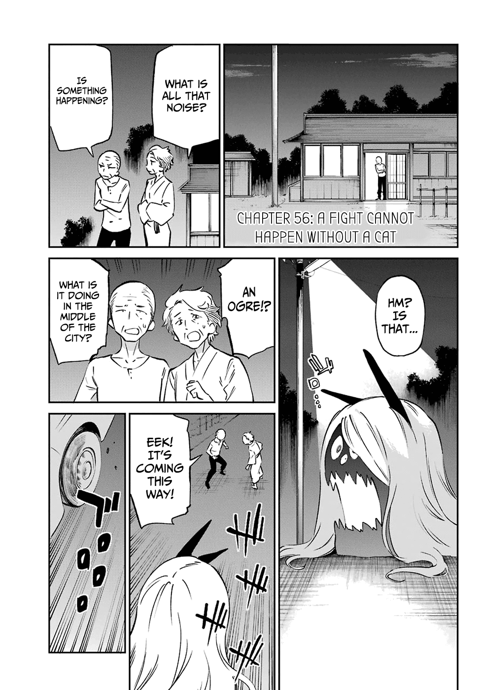 Urami Koi, Koi, Urami Koi. Chapter 56 page 1 - Chapter 56: A Fight Cannot Happen Without a Cat