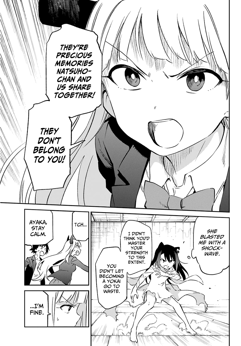 Urami Koi, Koi, Urami Koi. Chapter 56 page 21 - Chapter 56: A Fight Cannot Happen Without a Cat