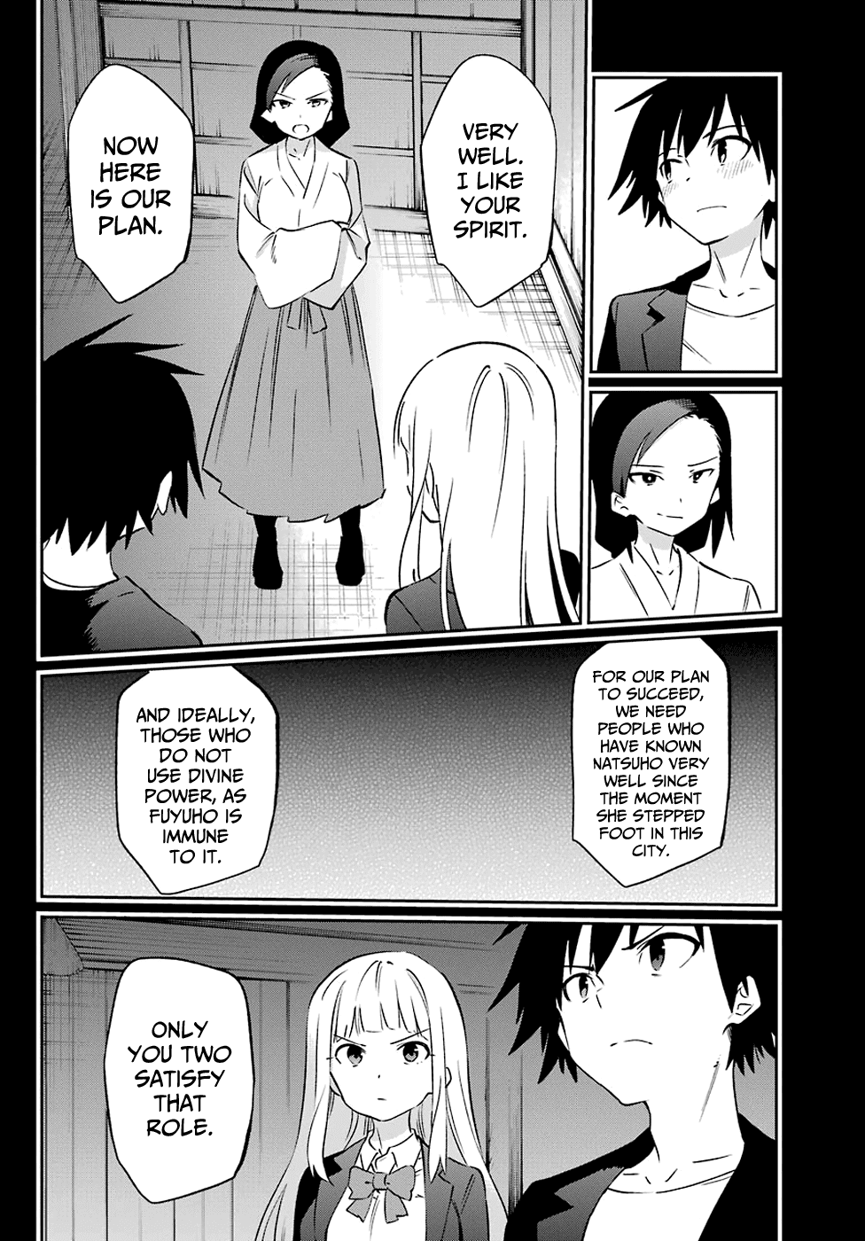 Urami Koi, Koi, Urami Koi. Chapter 56 page 28 - Chapter 56: A Fight Cannot Happen Without a Cat