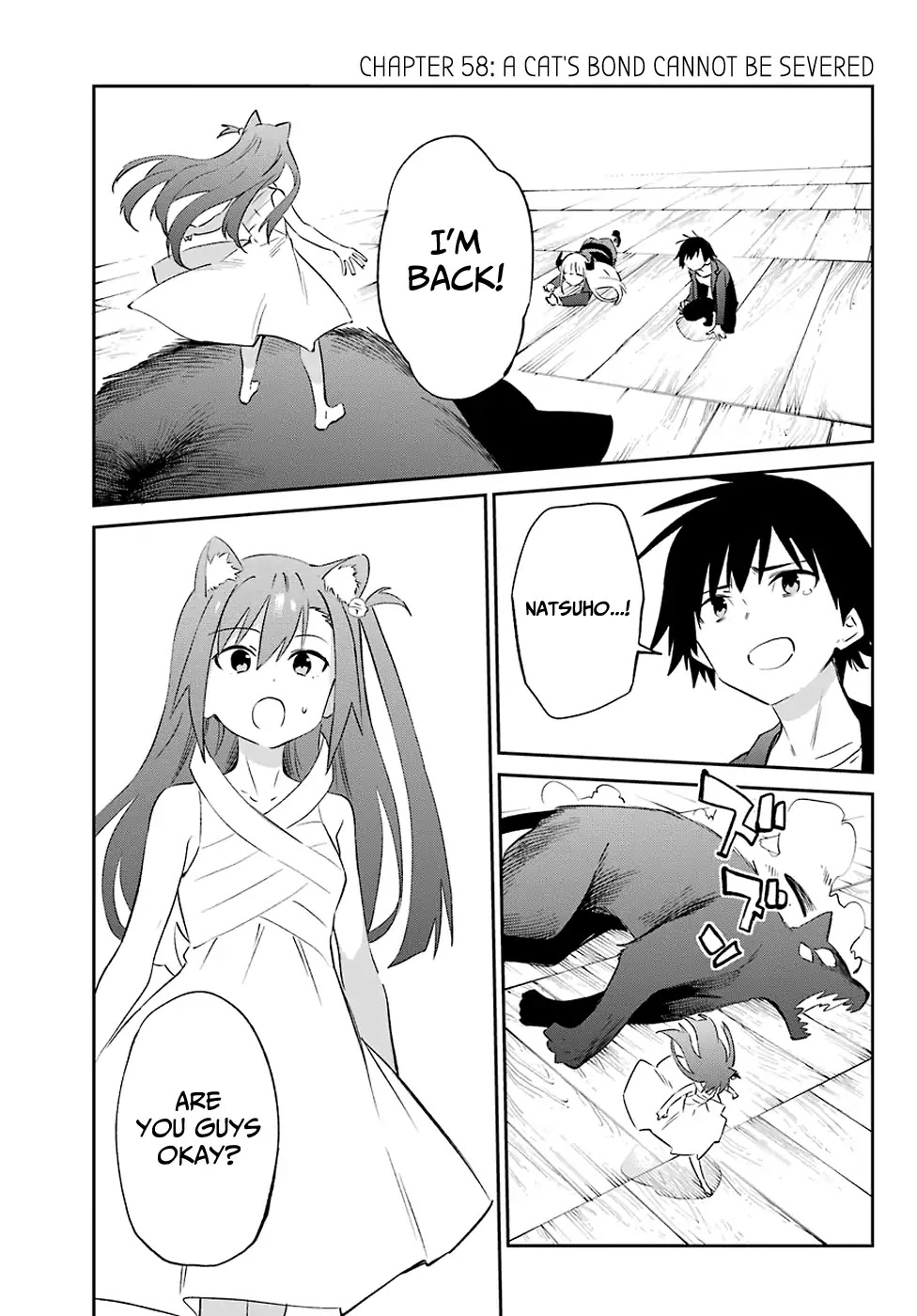 Urami Koi, Koi, Urami Koi. Chapter 58 page 1 - Chapter 58: A Cat's Bond Cannot be Severed