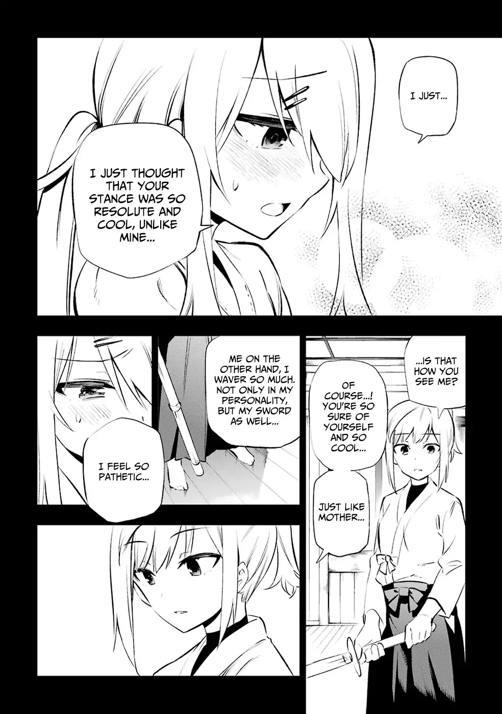 Urami Koi, Koi, Urami Koi. Chapter 6 page 24 - Chapter 6: The Dog Steels its Resolve and Bares its Fangs, and the Cat Withdraw...