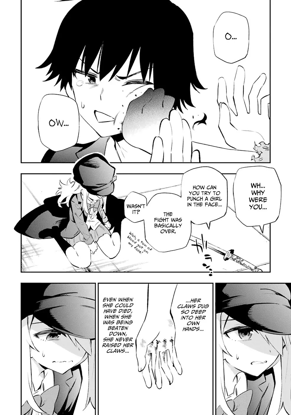 Urami Koi, Koi, Urami Koi. Chapter 6 page 39 - Chapter 6: The Dog Steels its Resolve and Bares its Fangs, and the Cat Withdraw...