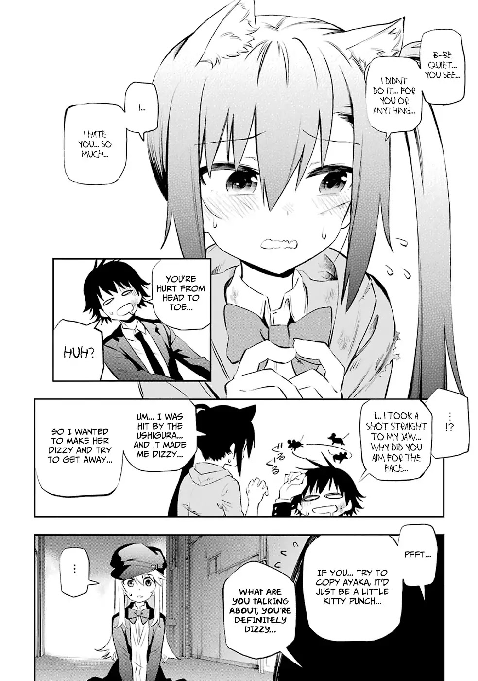 Urami Koi, Koi, Urami Koi. Chapter 6 page 41 - Chapter 6: The Dog Steels its Resolve and Bares its Fangs, and the Cat Withdraw...