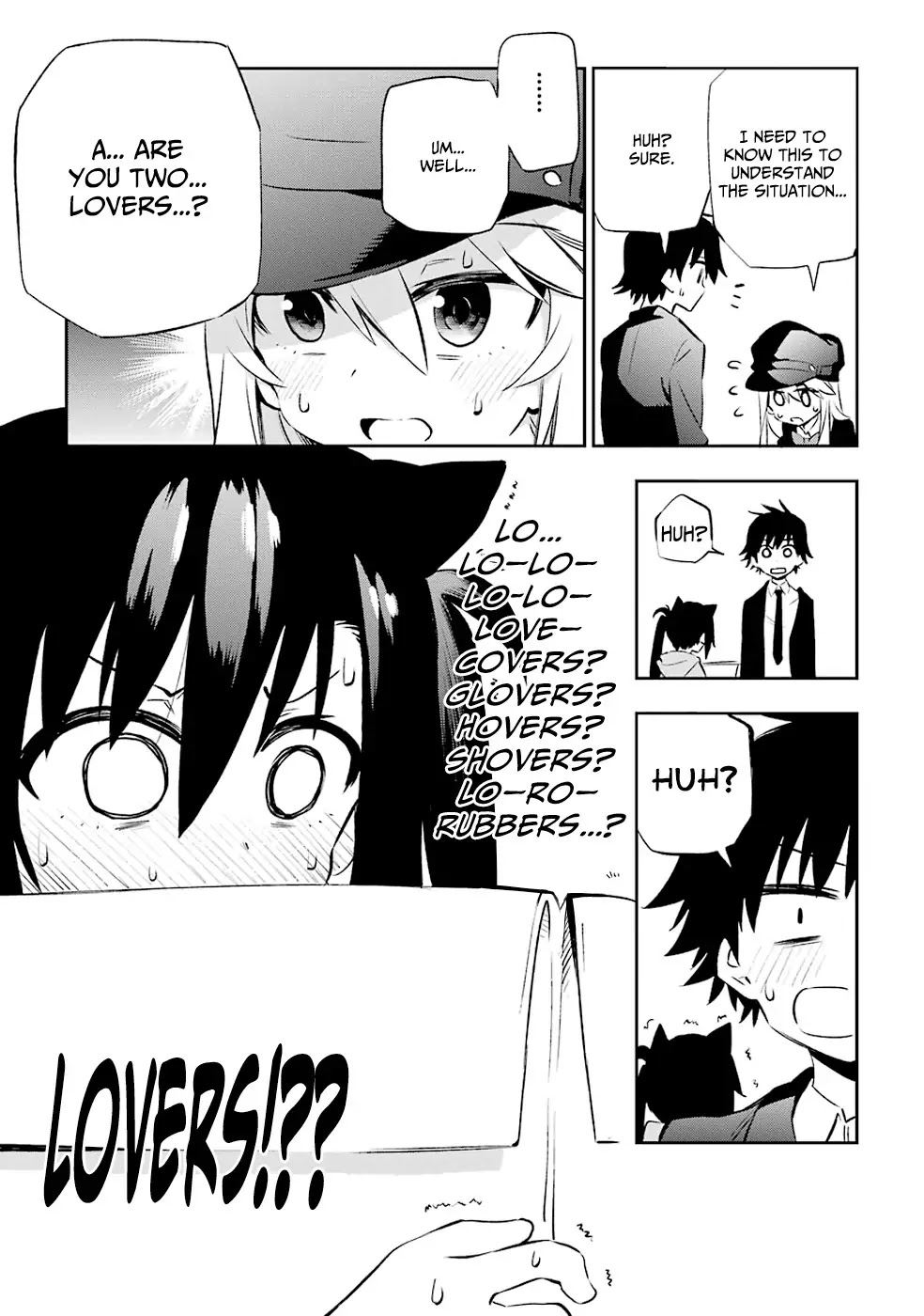 Urami Koi, Koi, Urami Koi. Chapter 6 page 44 - Chapter 6: The Dog Steels its Resolve and Bares its Fangs, and the Cat Withdraw...