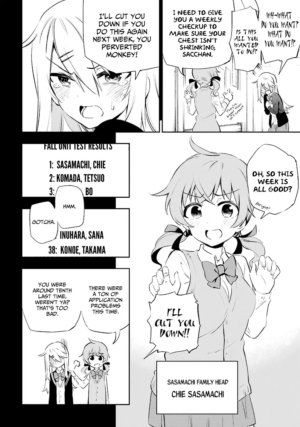 Urami Koi, Koi, Urami Koi. Chapter 6 page 8 - Chapter 6: The Dog Steels its Resolve and Bares its Fangs, and the Cat Withdraw...