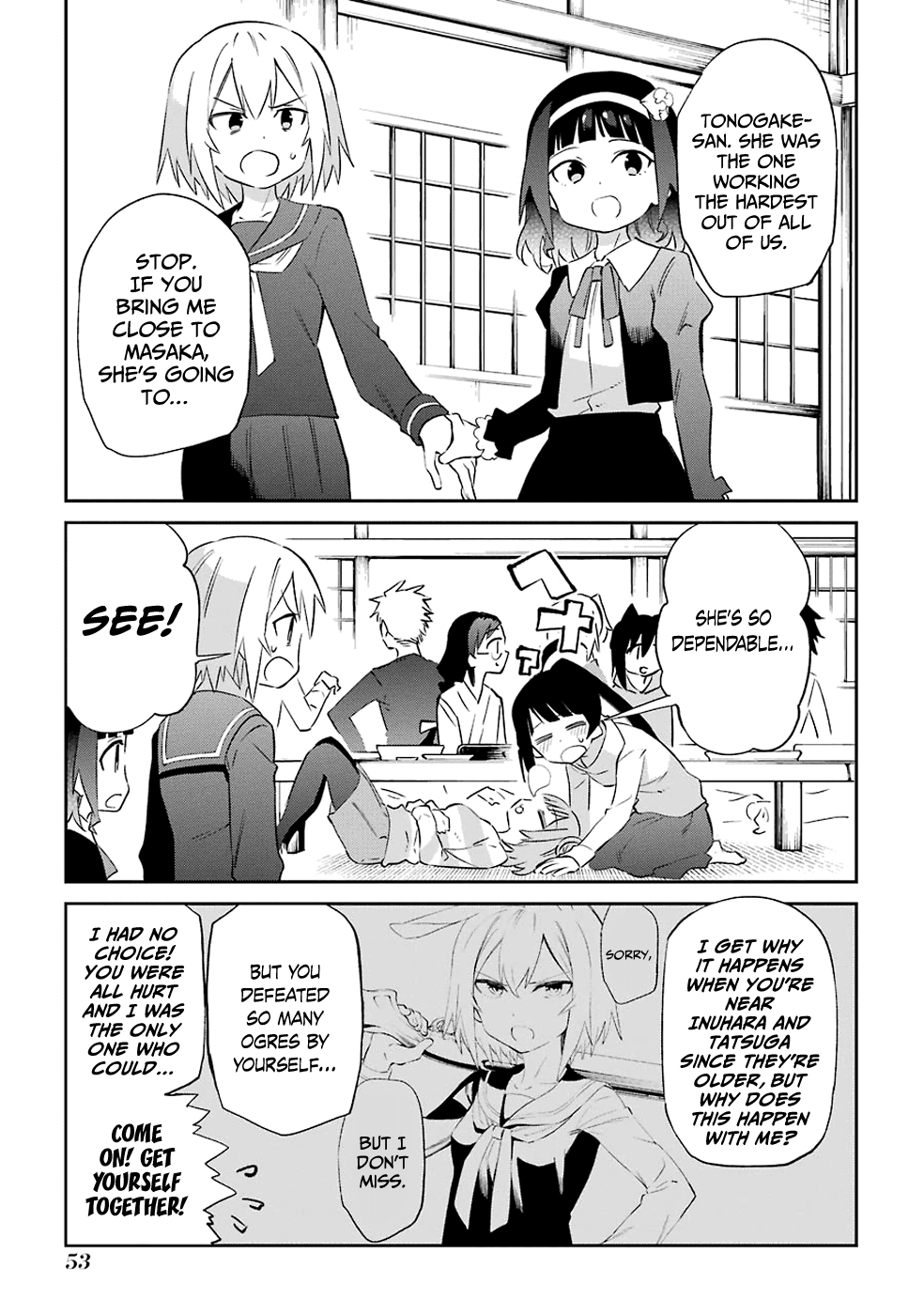Urami Koi, Koi, Urami Koi. Chapter 60 page 19 - Chapter 60: When the Twelve Gather, the Ashes of the Hearth Will Fly