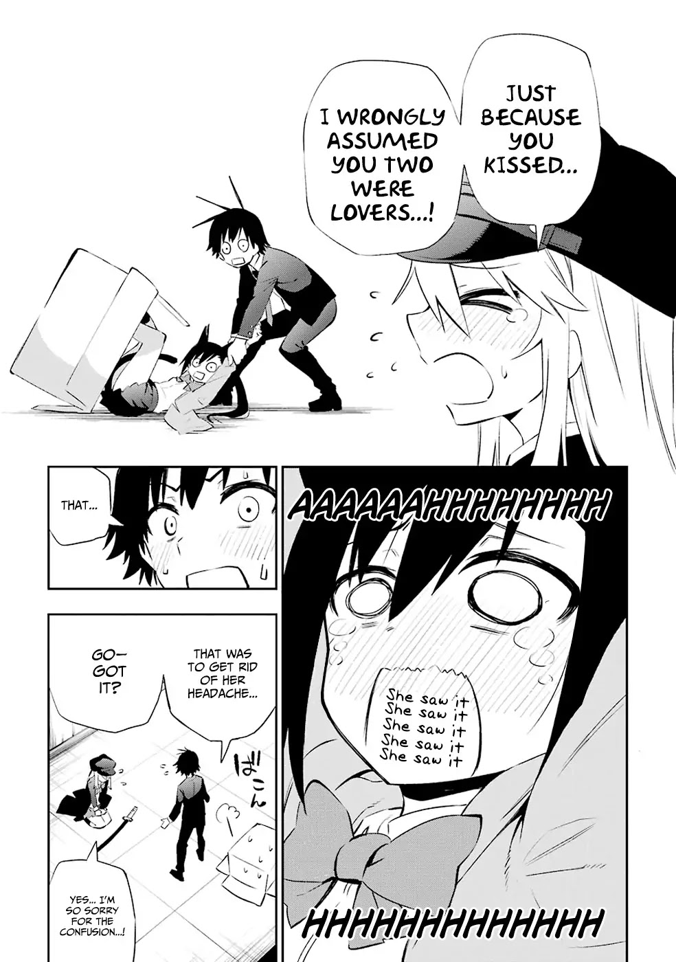 Urami Koi, Koi, Urami Koi. Chapter 7 page 5 - Chapter 7: Even a Walking Dog will Eventually Encounter a Villain