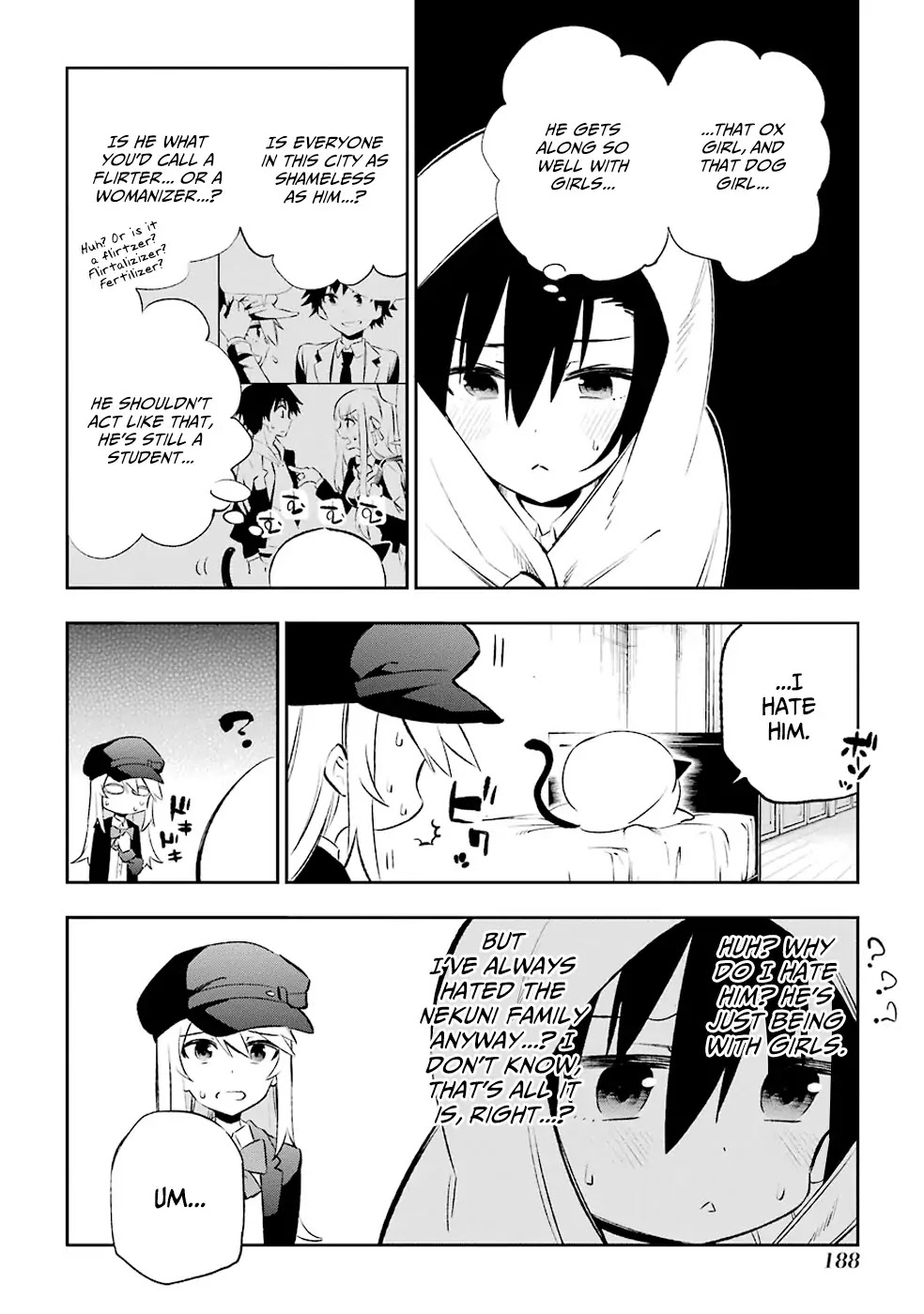Urami Koi, Koi, Urami Koi. Chapter 9 page 2 - Chapter 9: The Cat, Unaware of its Heart