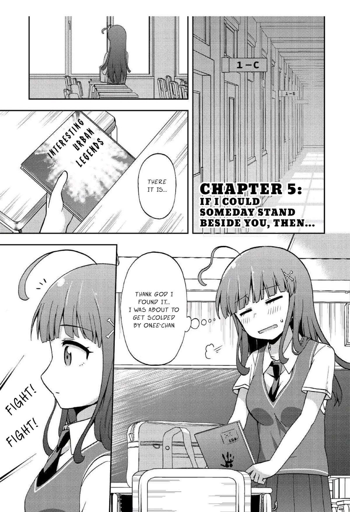Urami-san wa Kyou mo Ayaui Chapter 5 page 1 - Chapter 5: If I could someday stand beside you, then...