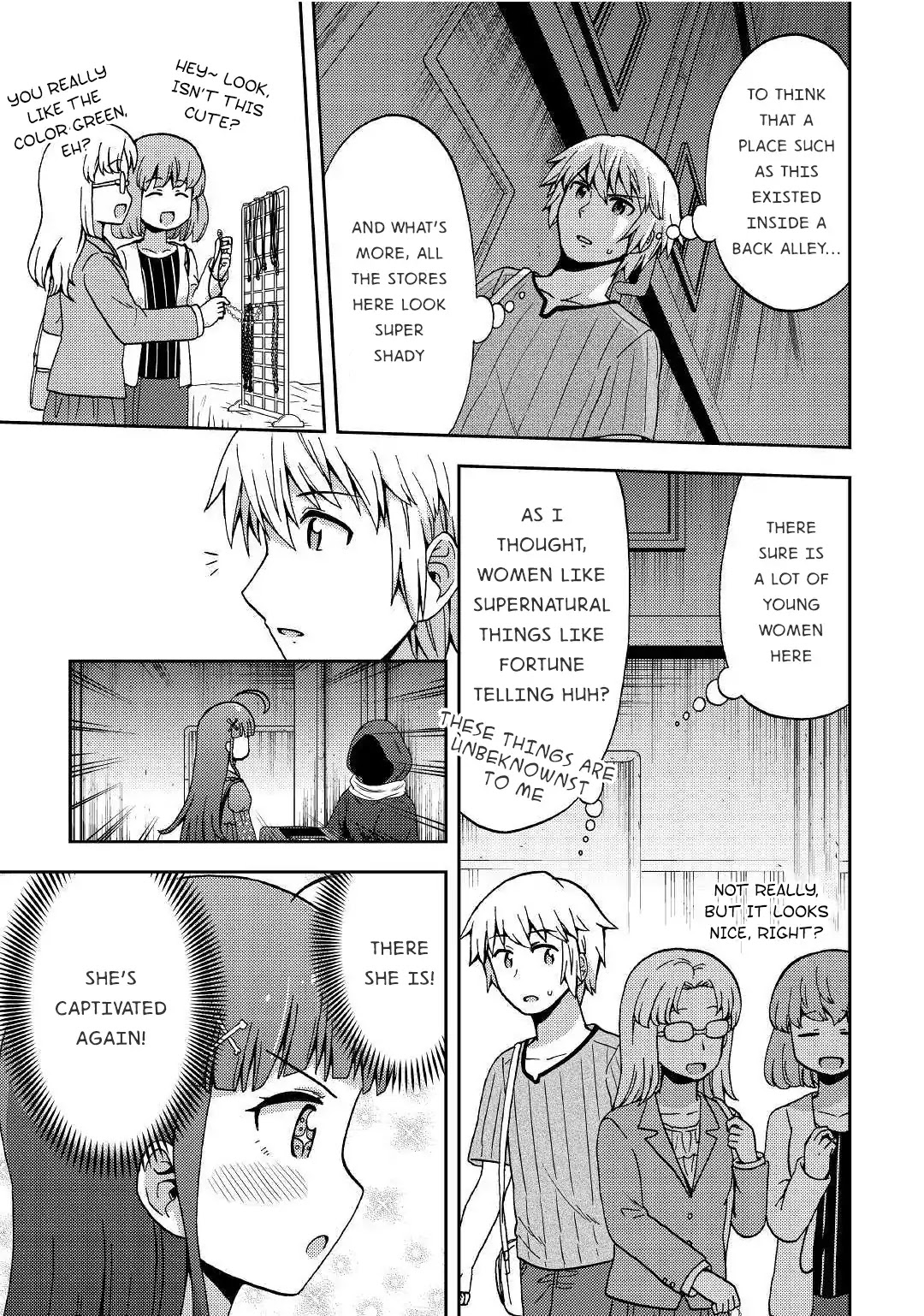 Urami-san wa Kyou mo Ayaui Chapter 6 page 7 - Chapter 6: When I encountered my childhood friend in town by coincid...